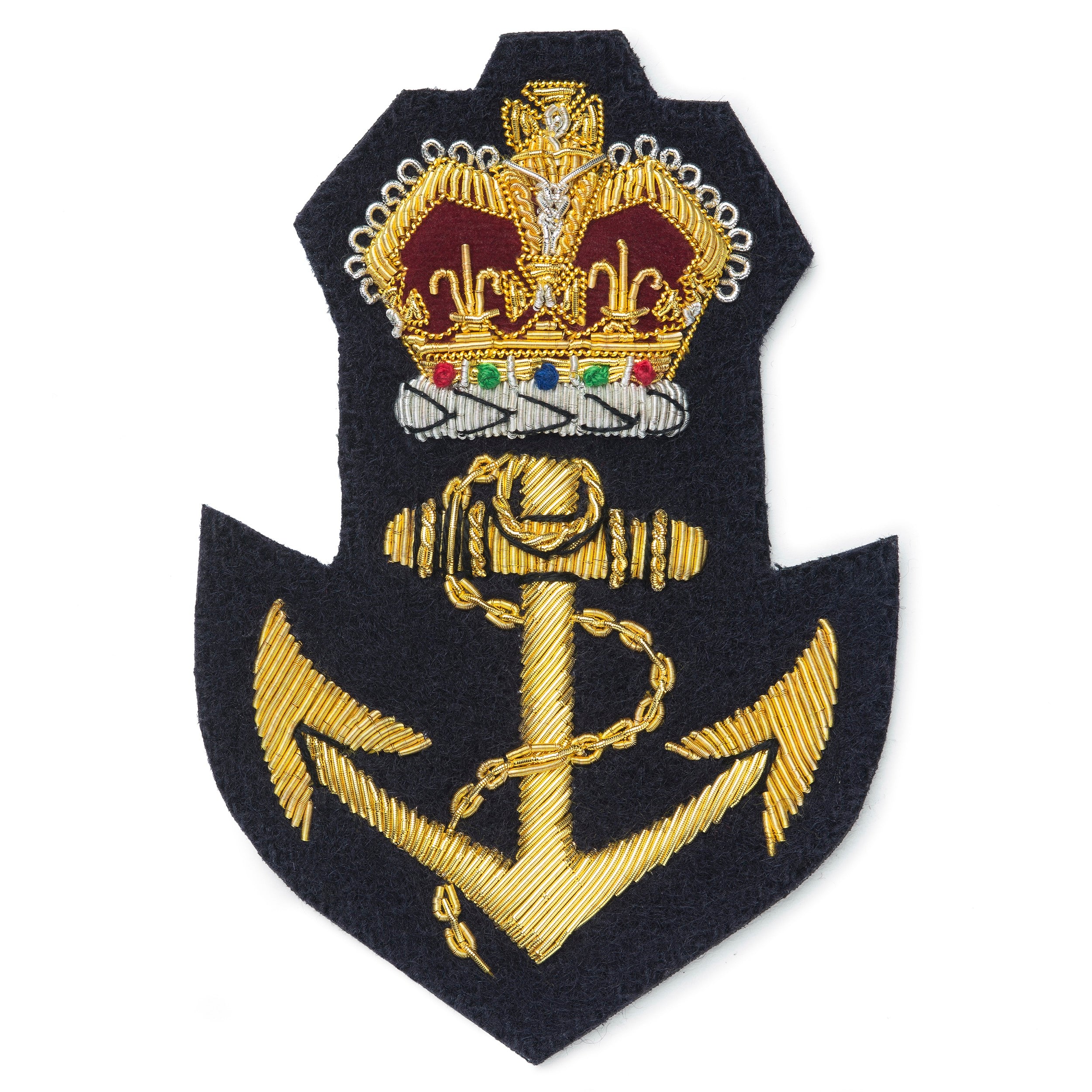 Crown & Anchor Blazer Badge