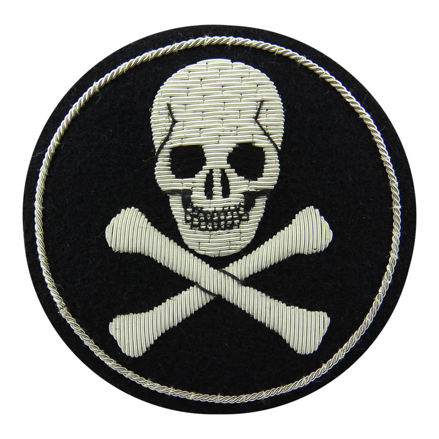 Skull & Crossbones Blazer Badge