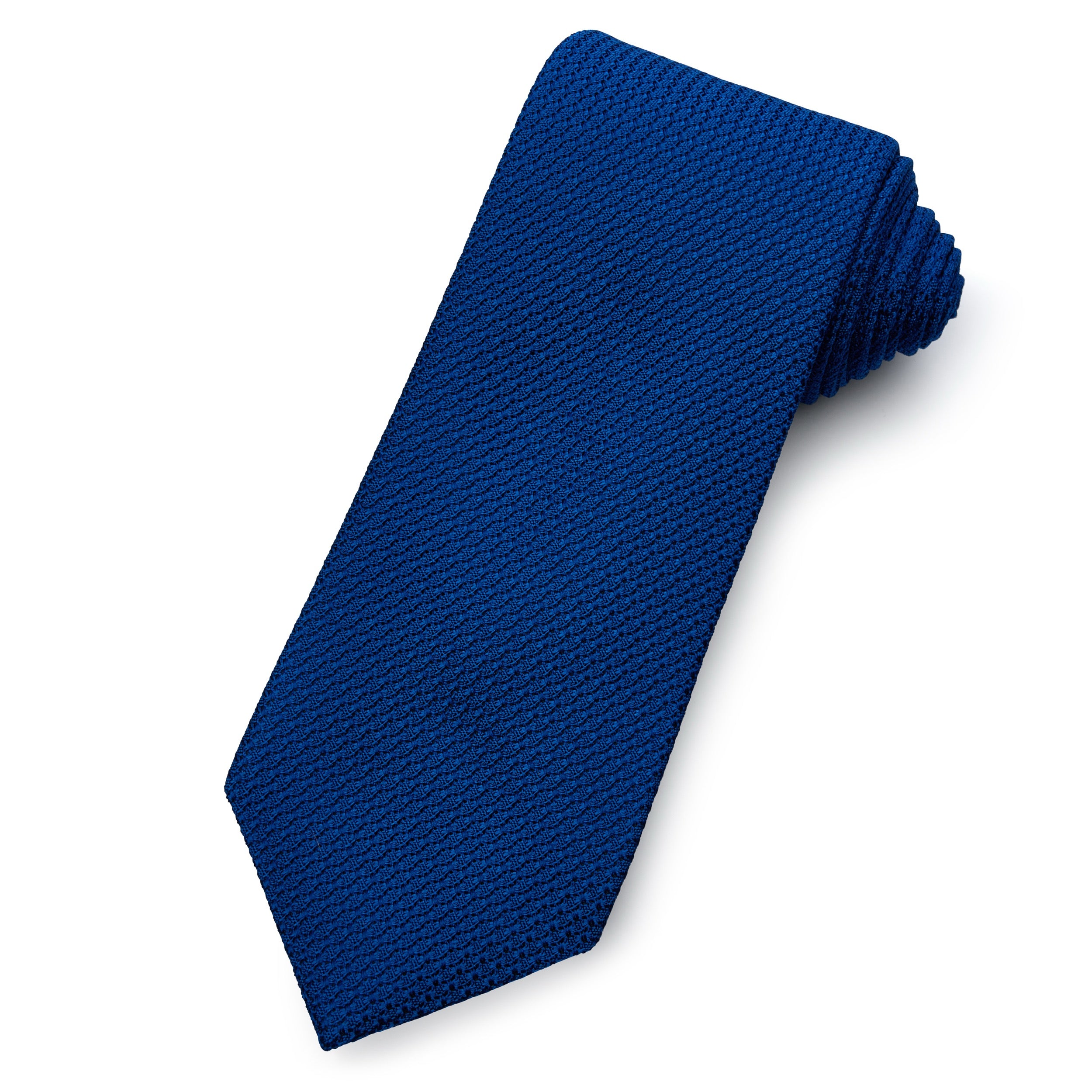 Grenadine Silk Tie In Royal Blue