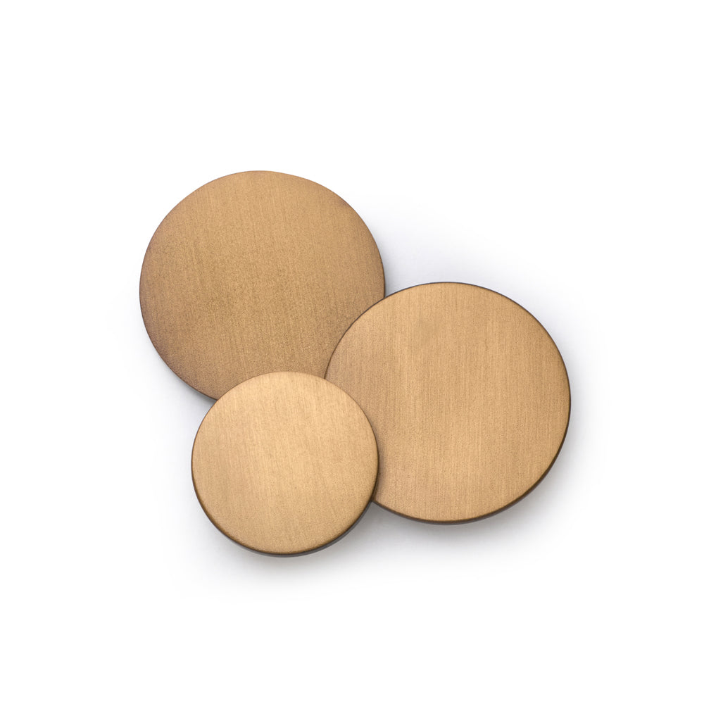 Brushed Bronze Blazer Button Set