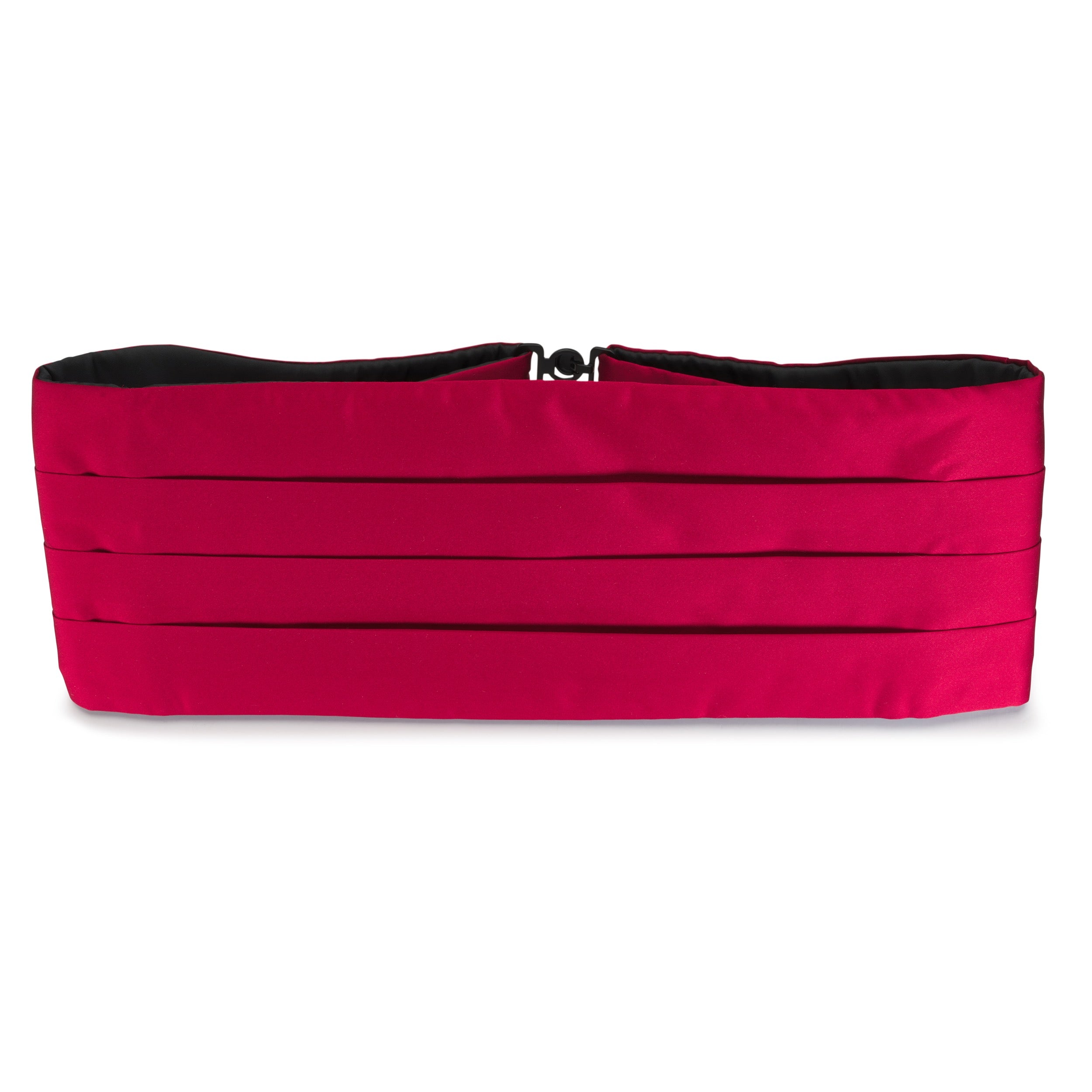 Red Satin Silk Cummerbund