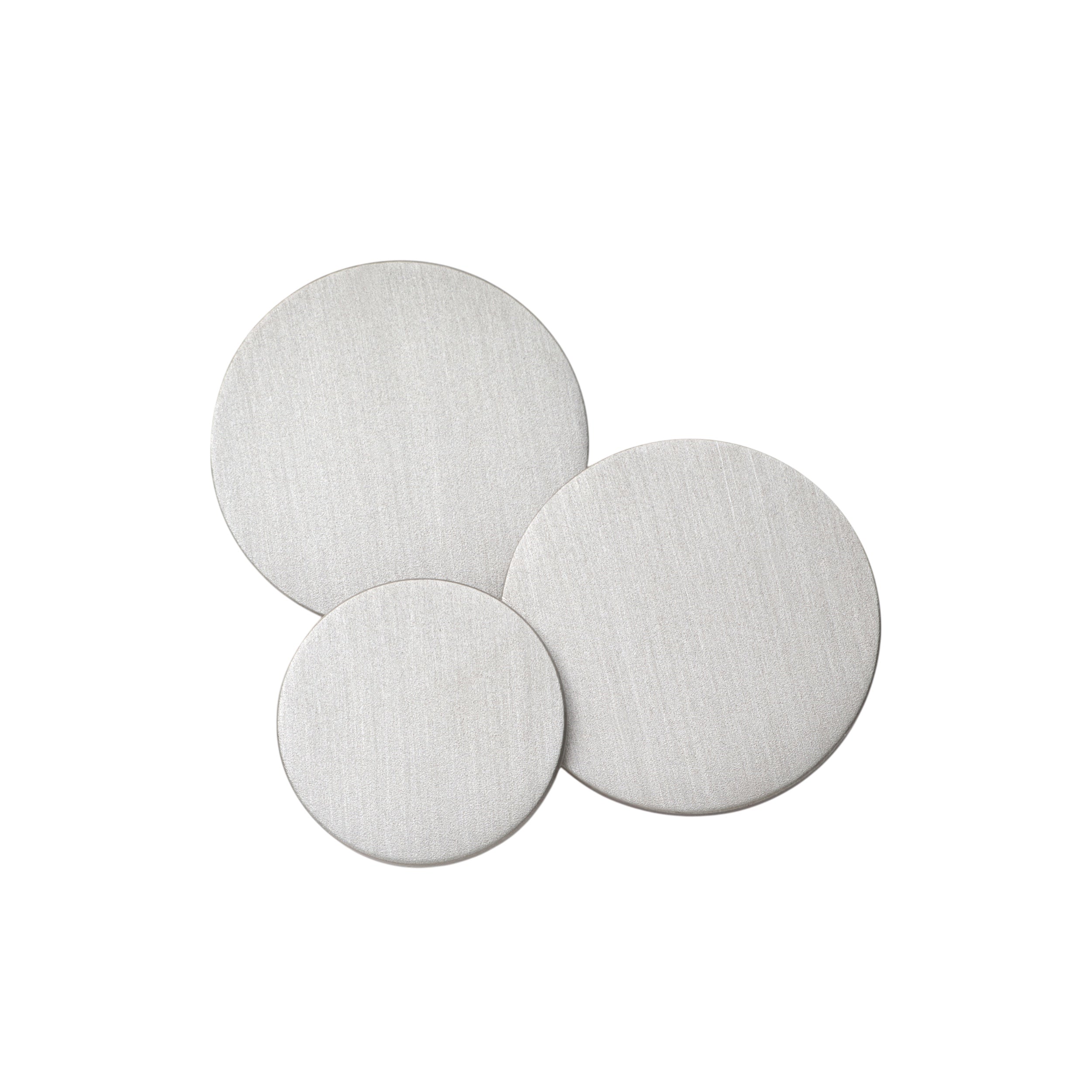 Satin Silver Blazer Button Set