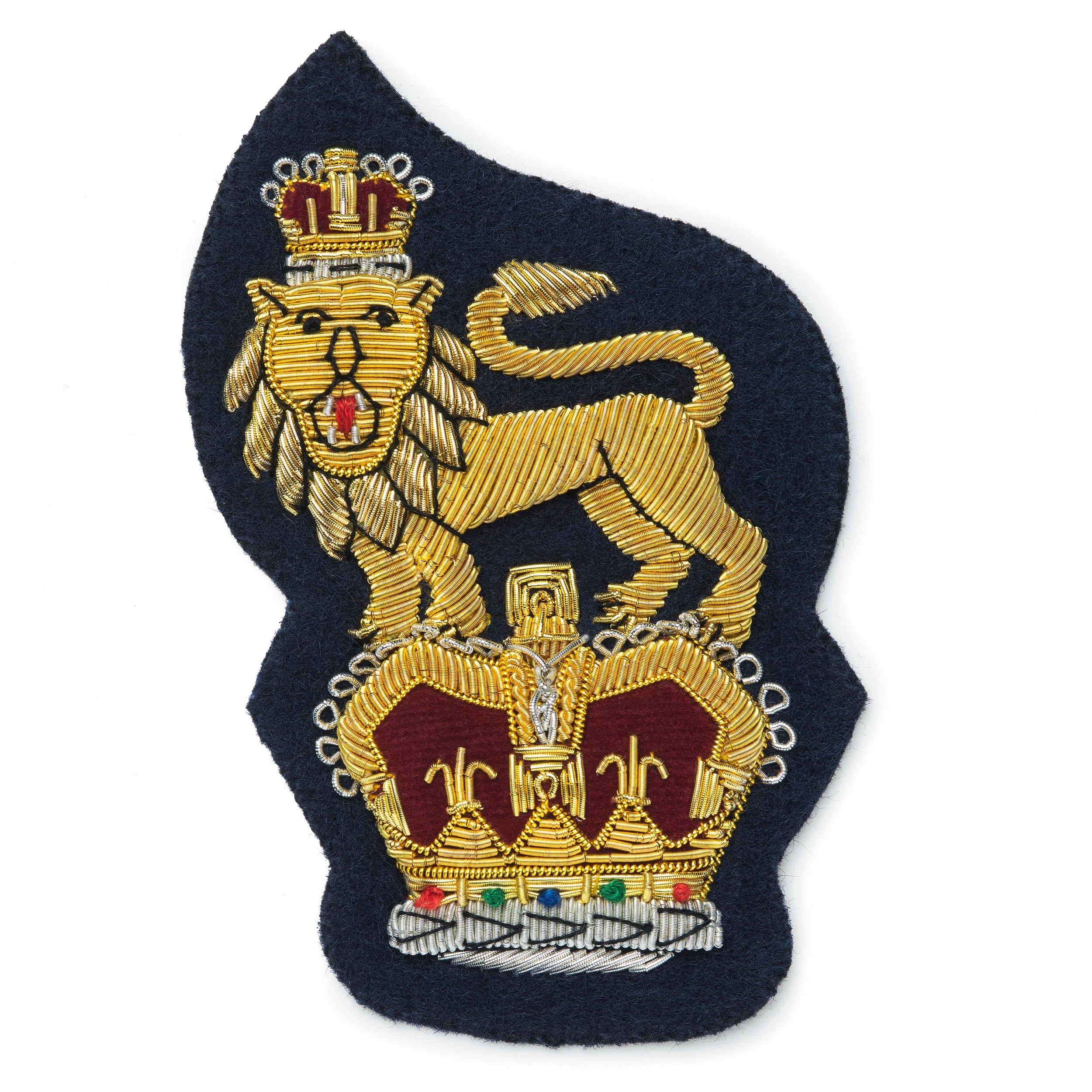 Crown & Lion Blazer Badge