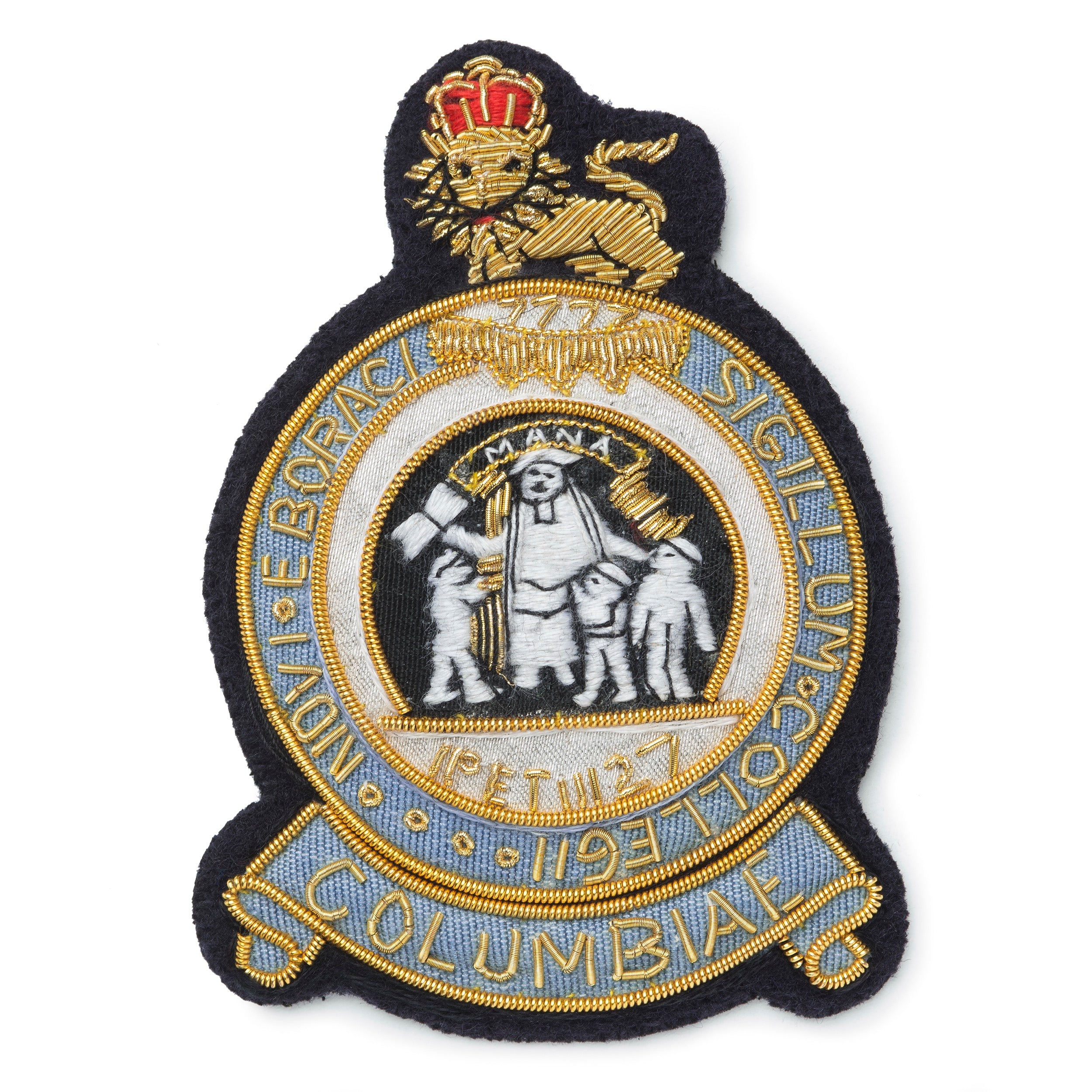 Columbia University Blazer Badge