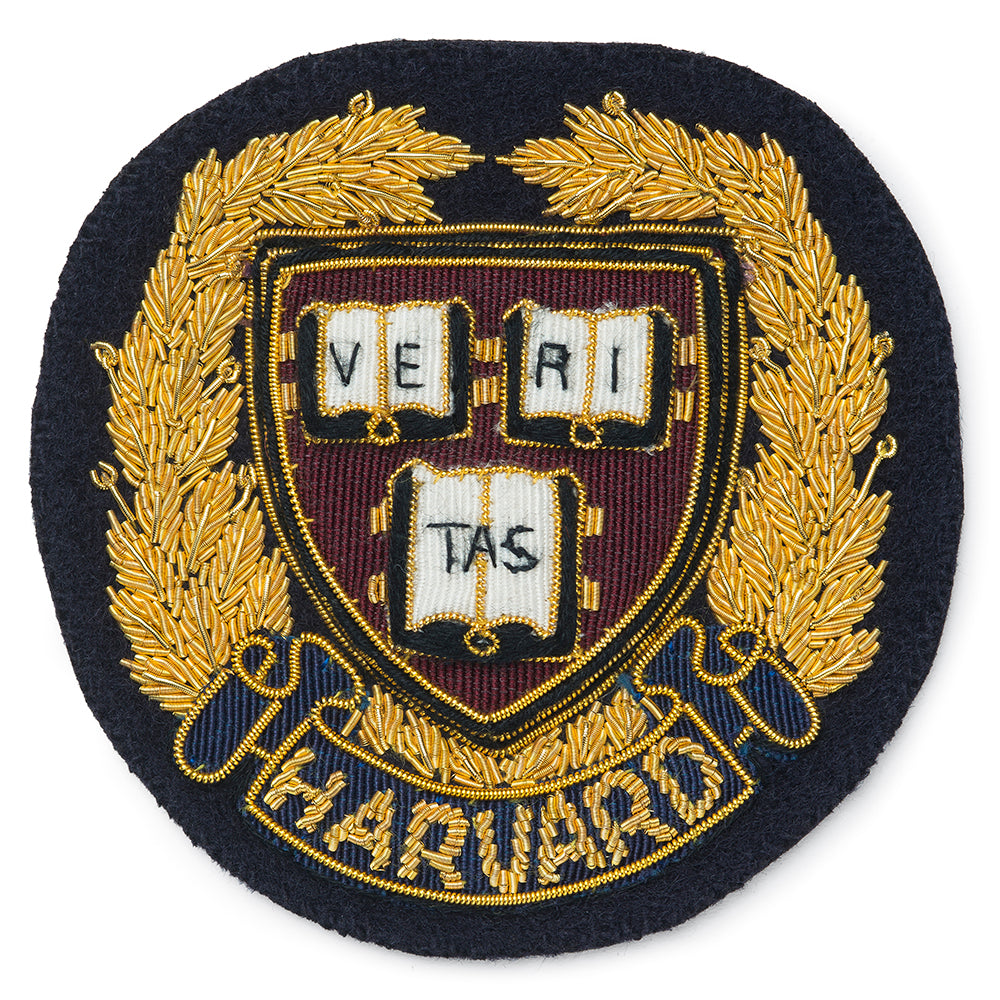 Harvard University Blazer Badge