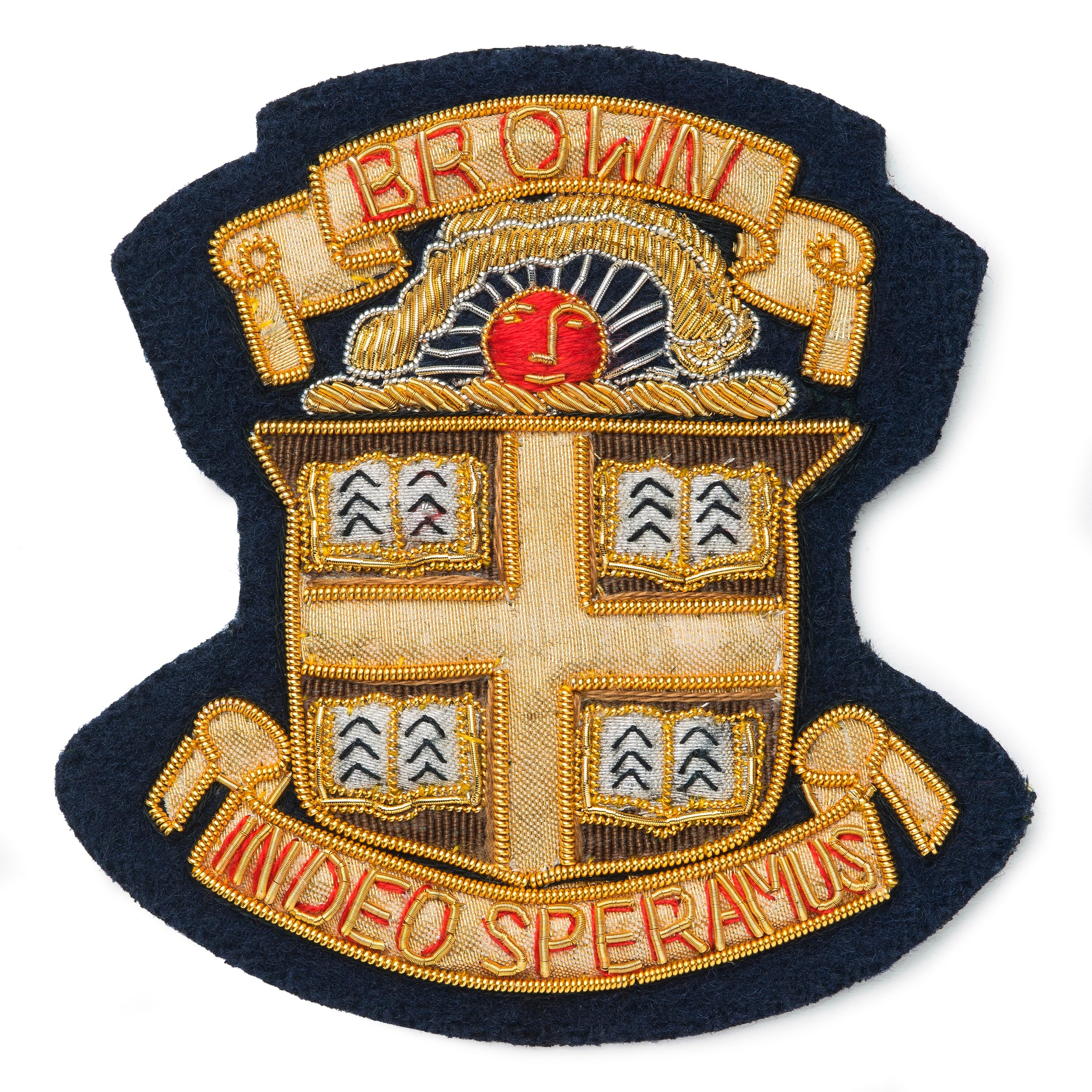 Brown University Blazer Badge