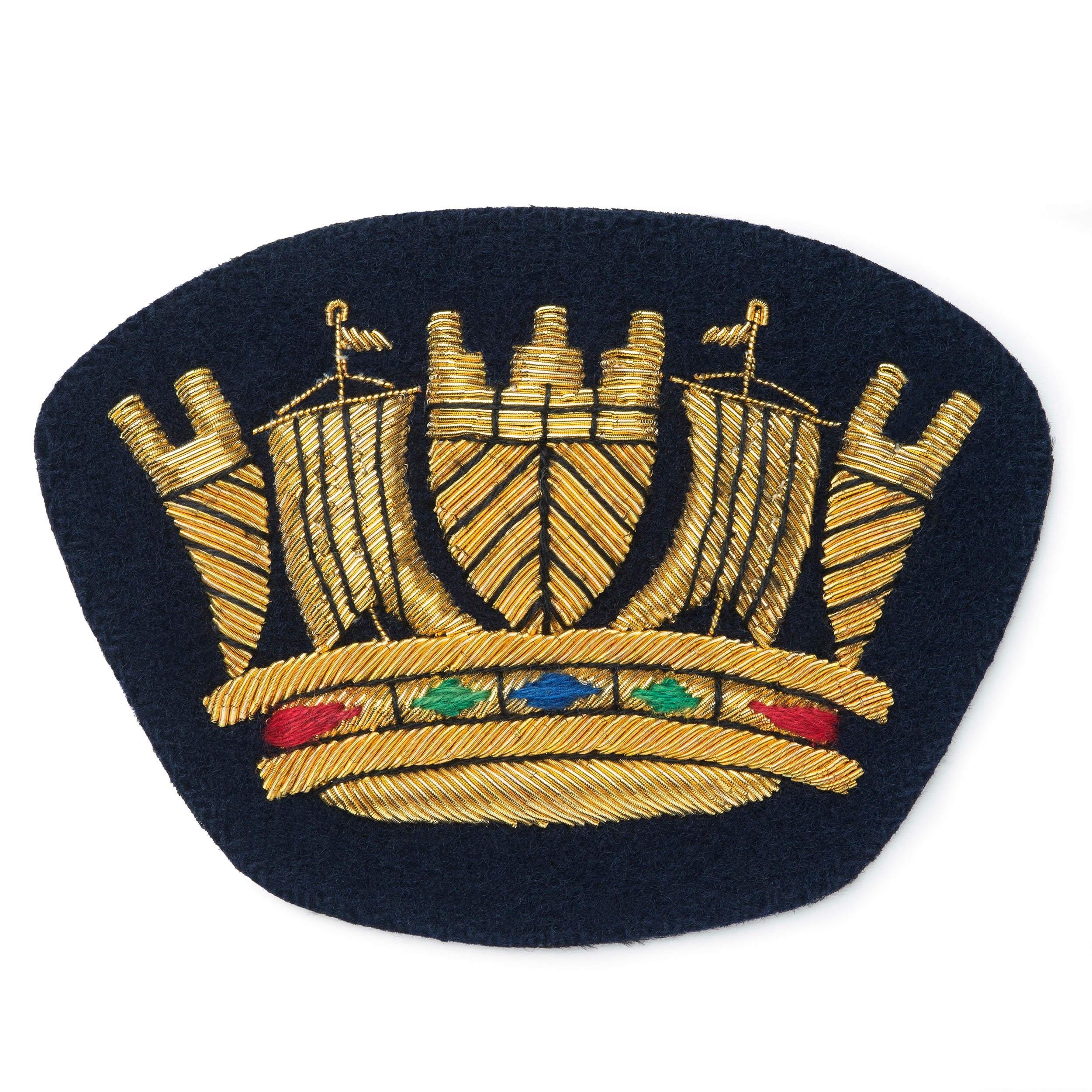 Royal Naval Coronet Blazer Badge