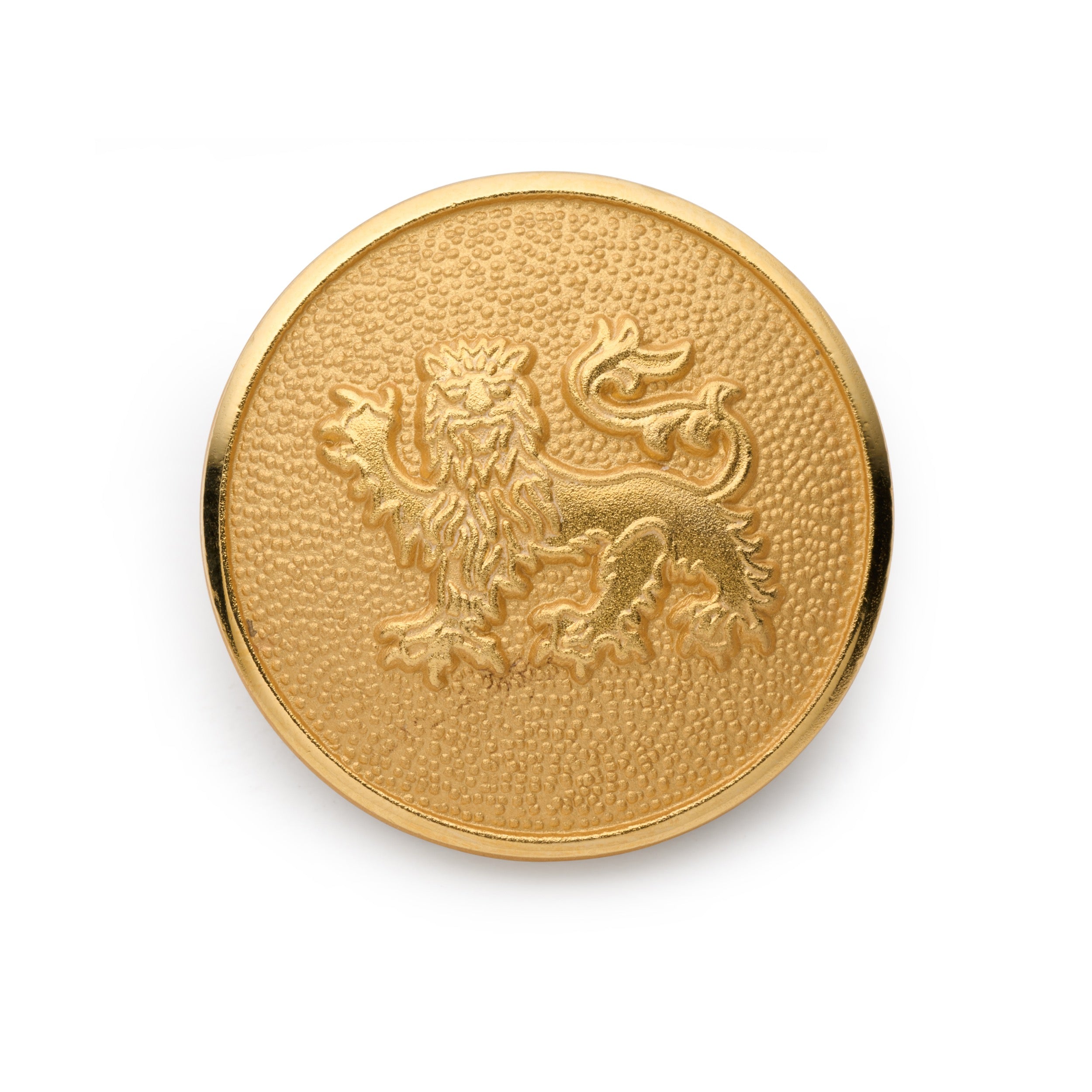 Lion Passant Guardant Blazer Button Set In Gold