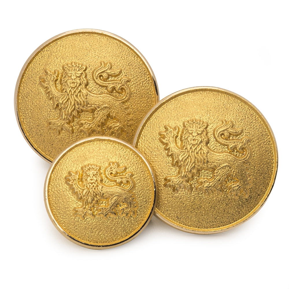 Lion Passant Guardant Blazer Button
