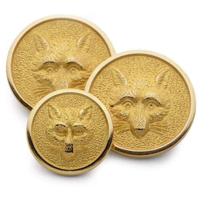 Fox Mask Blazer Button