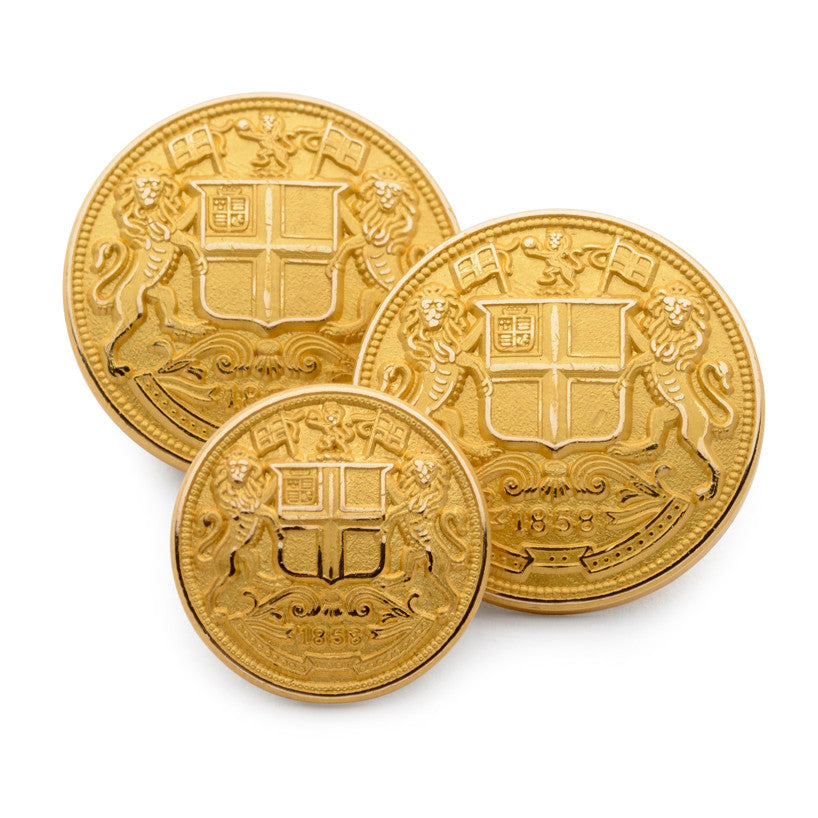 East India Company Blazer Button Set In Gold