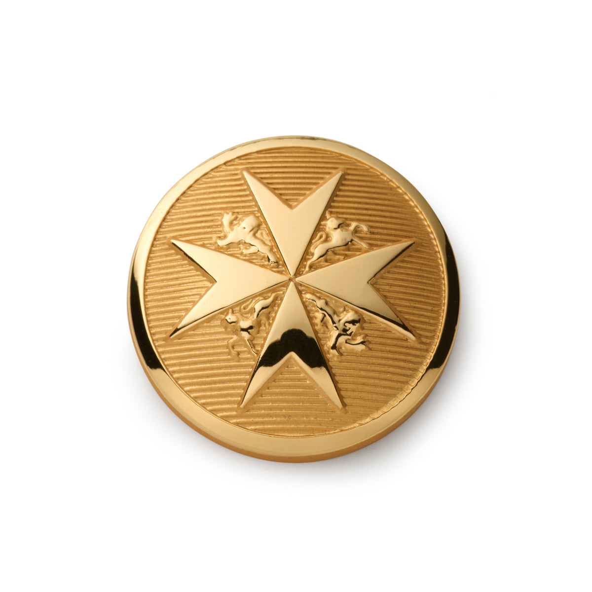 Maltese Cross Blazer Button | Luxury Men's Accessory by Benson & Clegg