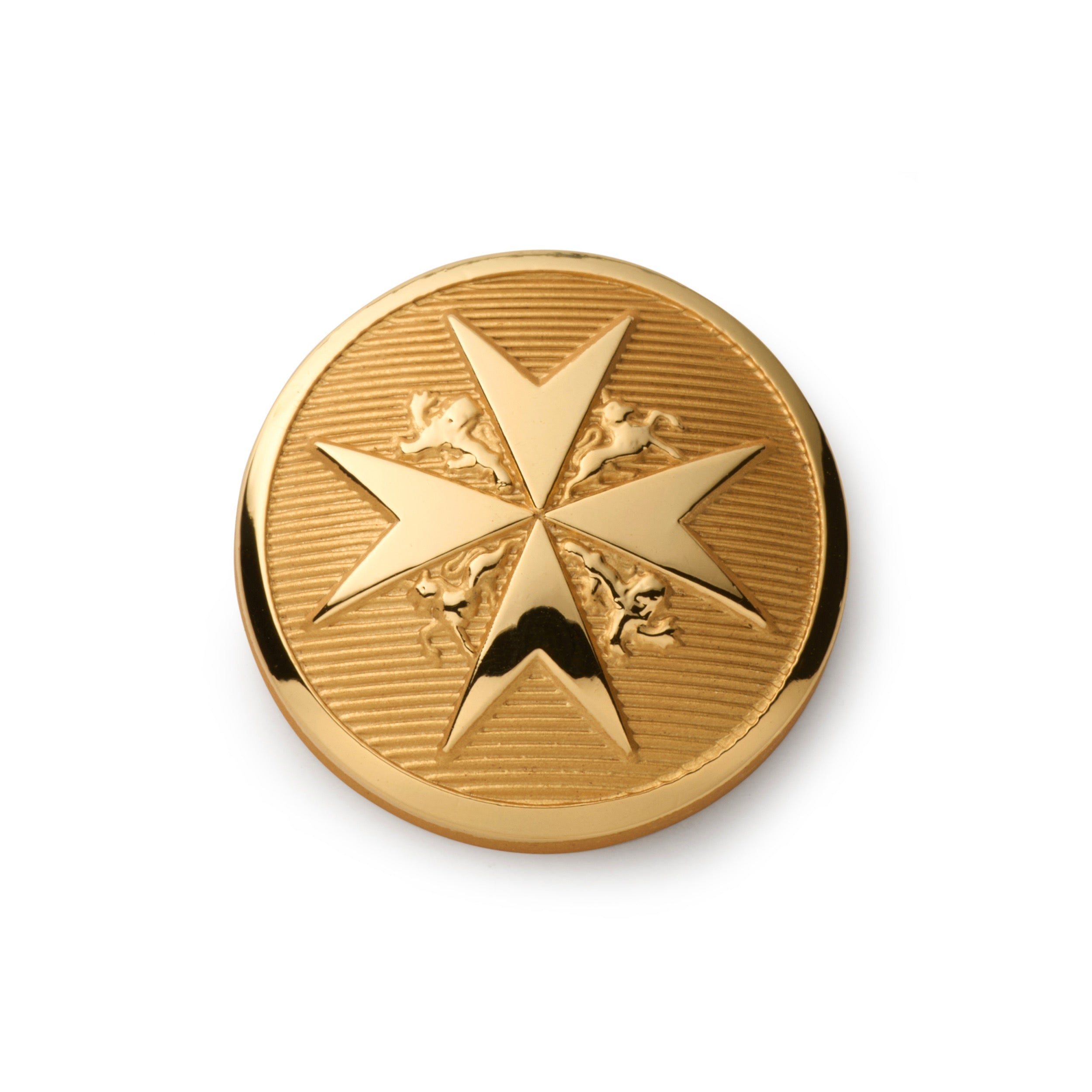 Maltese Cross Blazer Button