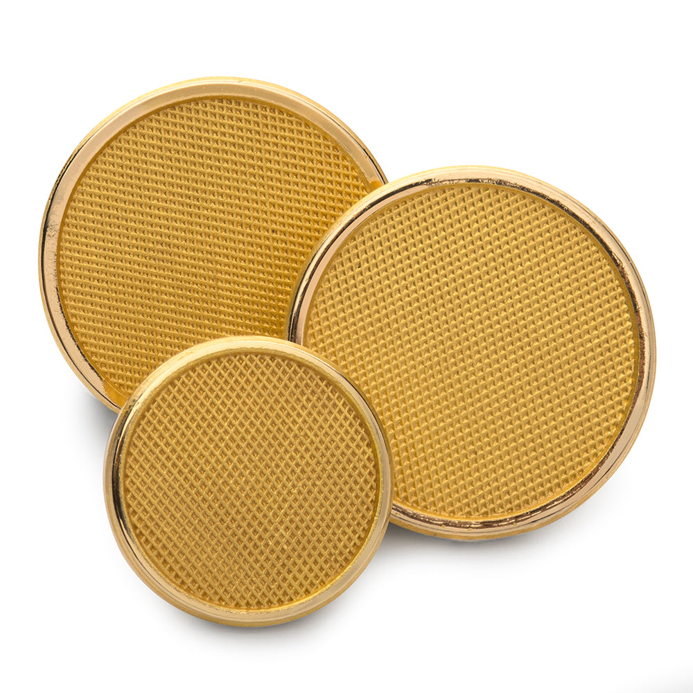 Diamond Weave Blazer Button