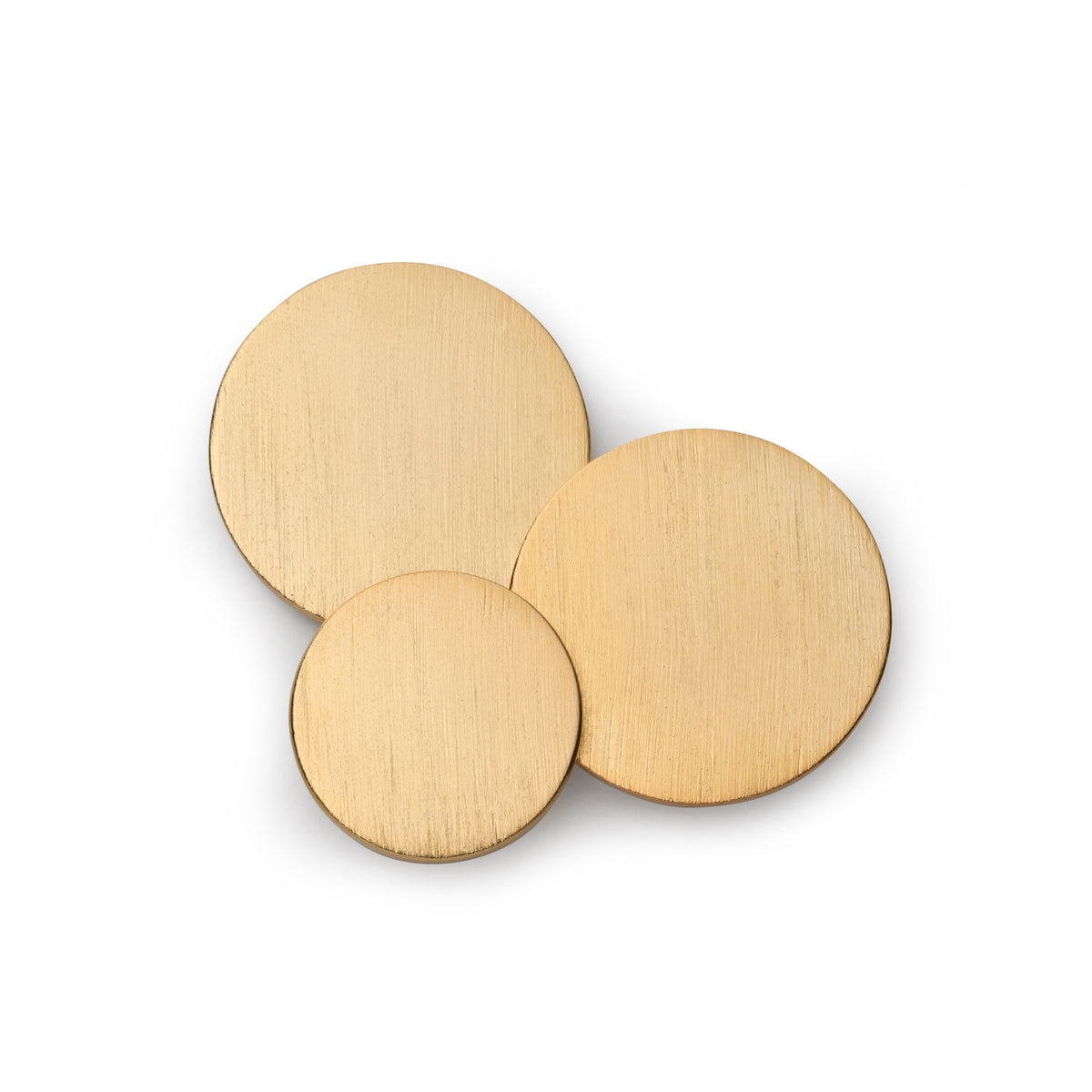 Polished Gilt Blazer Button | Luxury Men's Accessory by Benson & Clegg