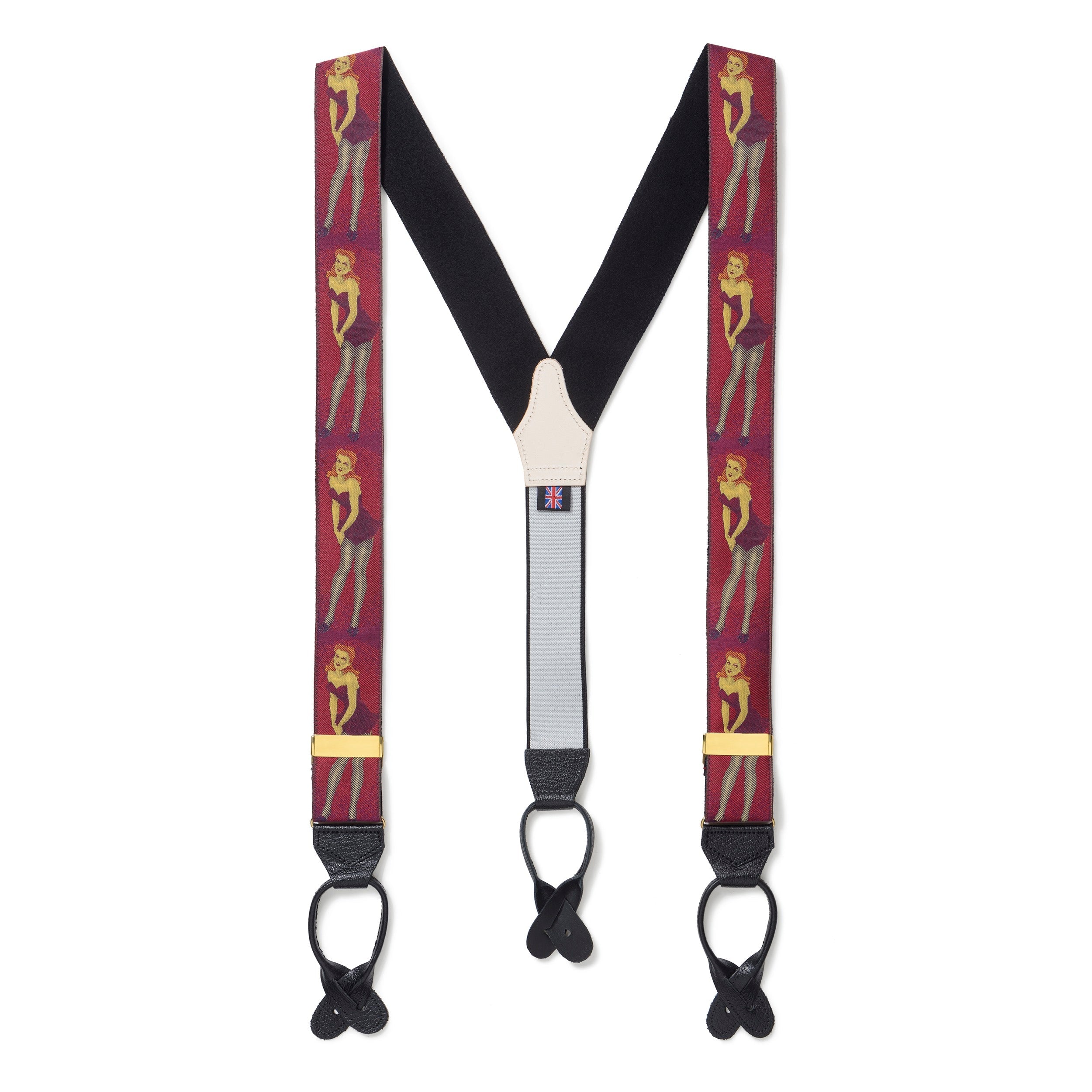 Benson & Clegg Pinup Limited Edition Luxury Braces (mens suspenders)
