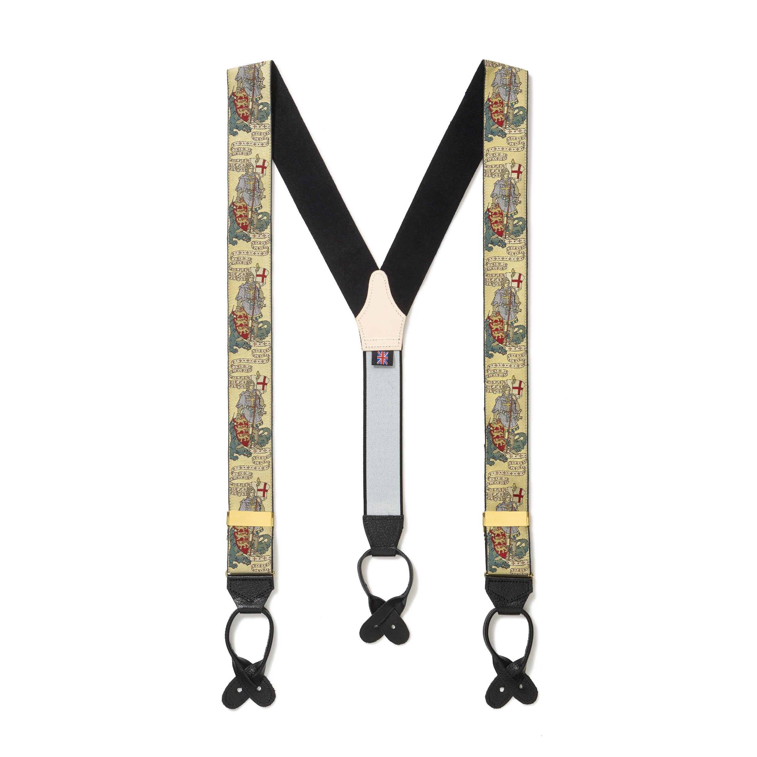 Benson & Clegg St George & The Dragon Limited Edition Luxury Braces (mens suspenders)
