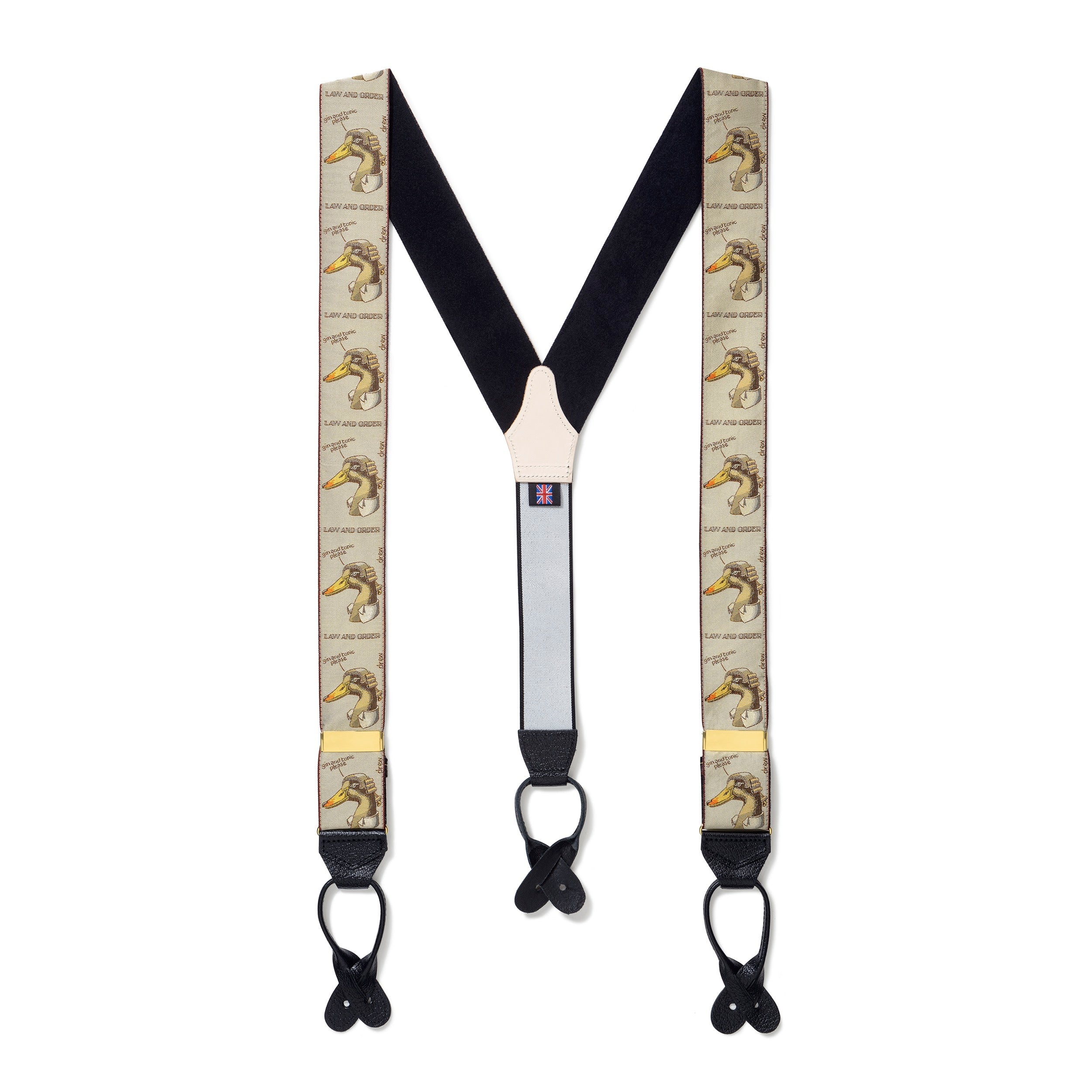 Benson & Clegg Law & Order Limited Edition Luxury Braces (mens suspenders)