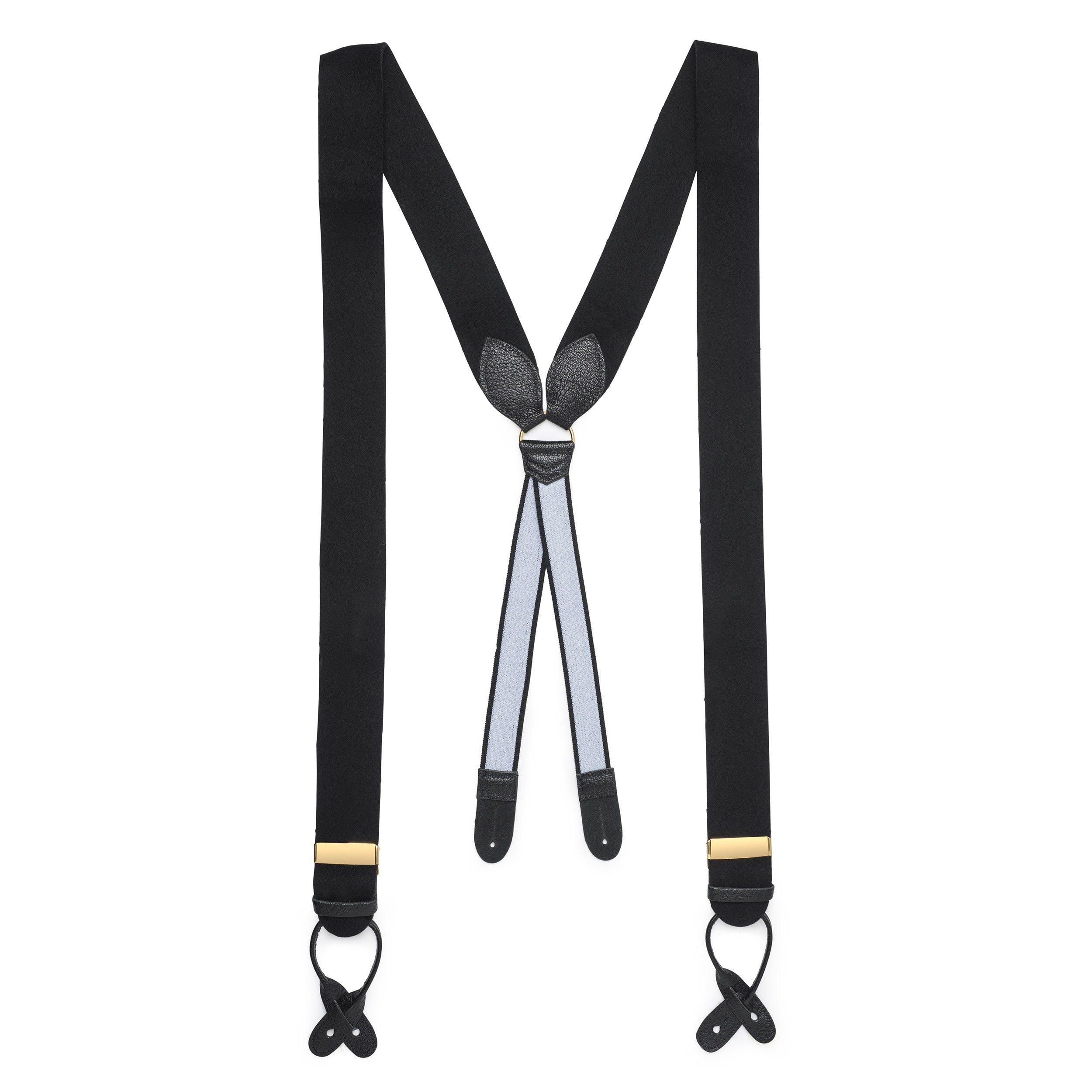 Benson & Clegg Black Box Cloth Braces (mens suspenders)