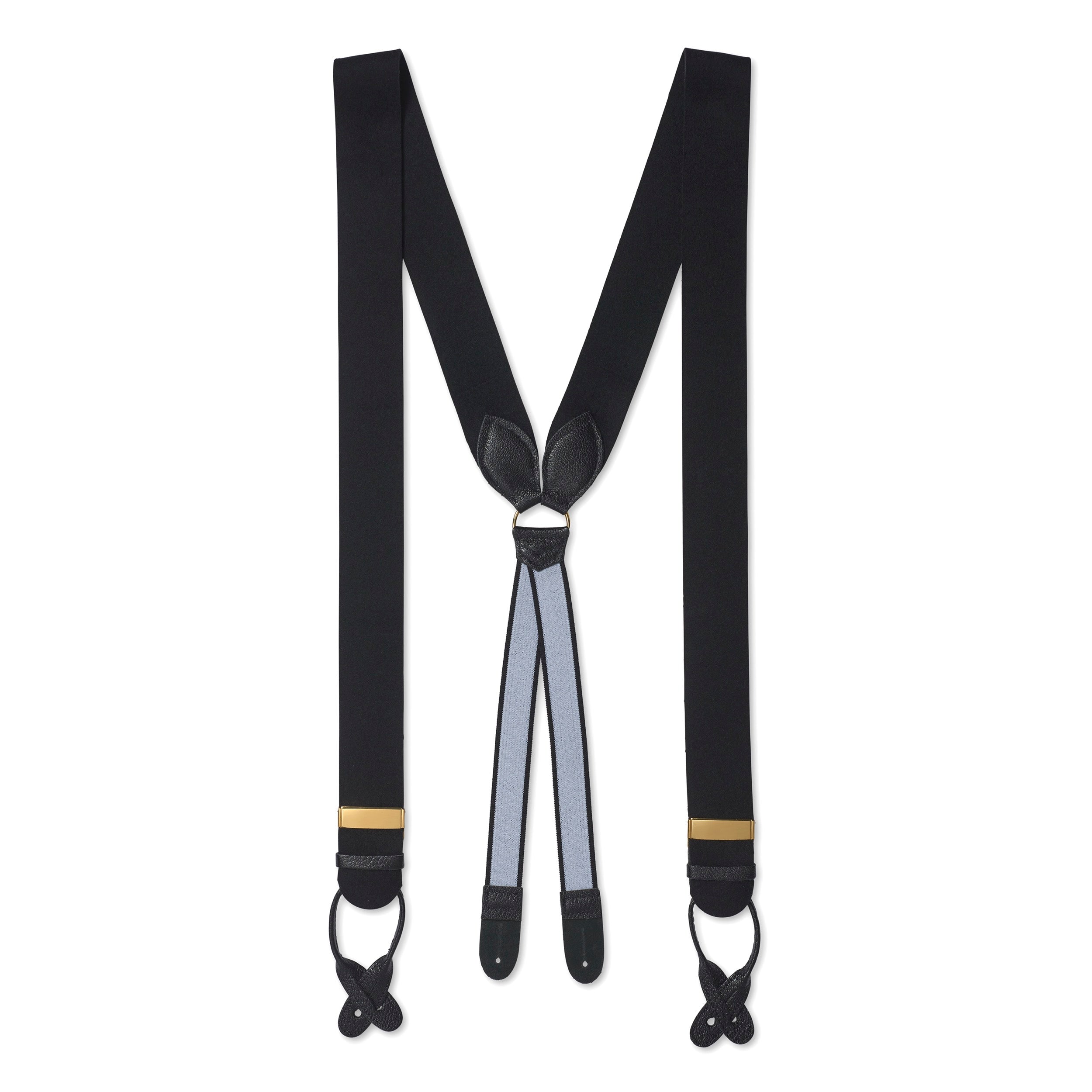 Benson & Clegg Navy Box Cloth Braces (mens suspenders)