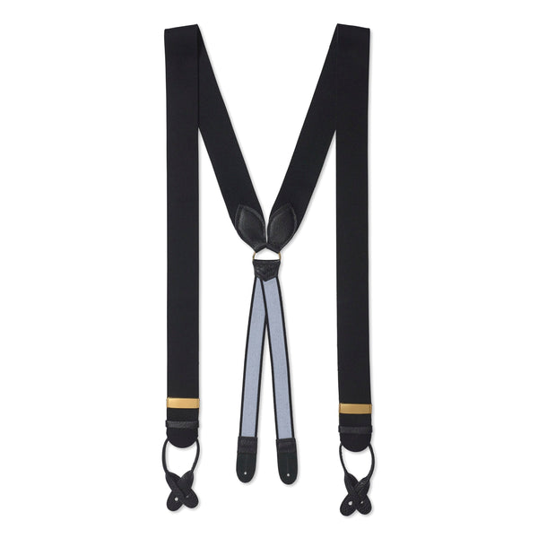 Navy Box Cloth Braces