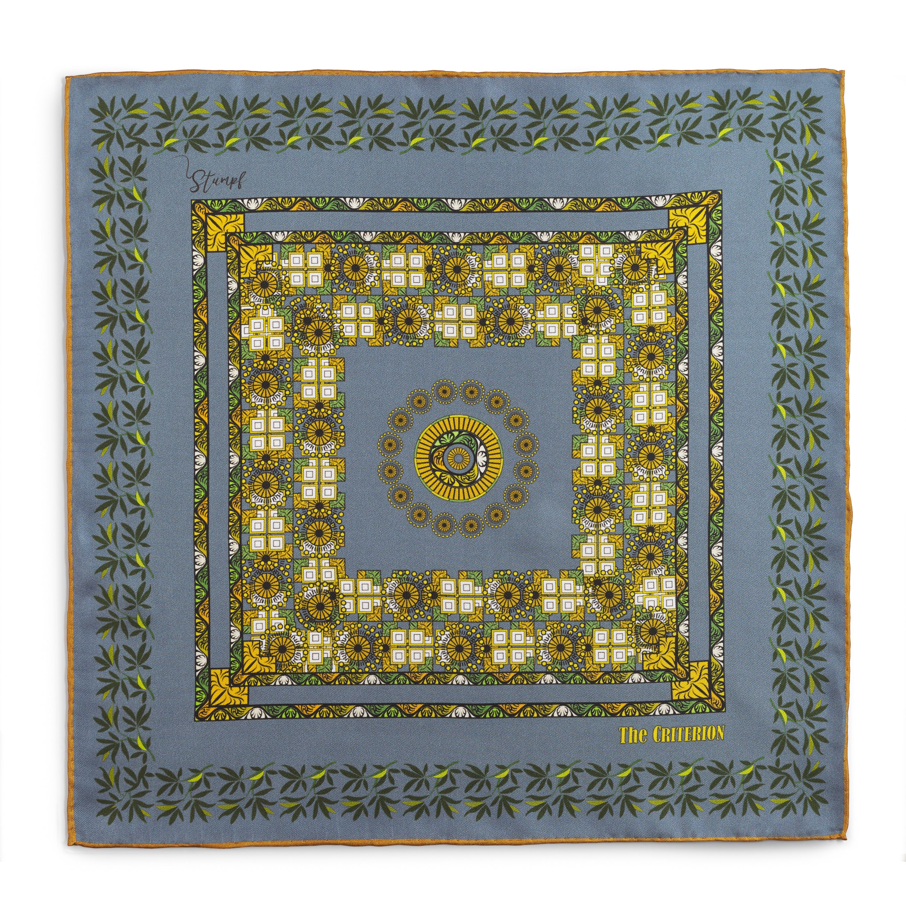 Criterion Bar Sunburst Pocket Square