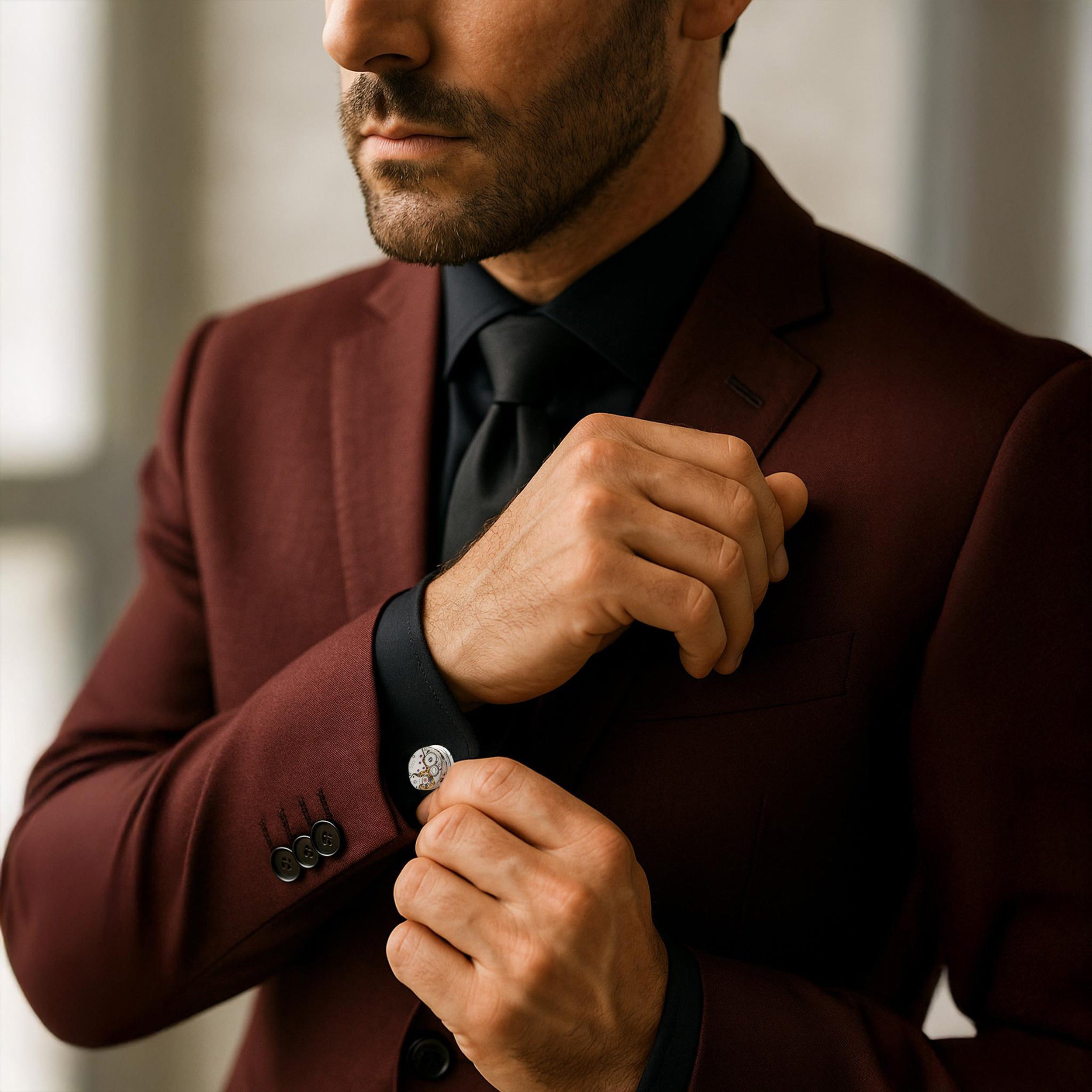 Watch Movement Cufflinks