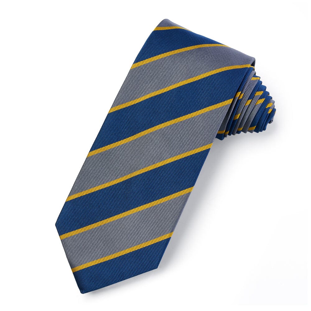 Mahratta Light Infantry Three-Fold Silk Reppe Tie– Benson & Clegg