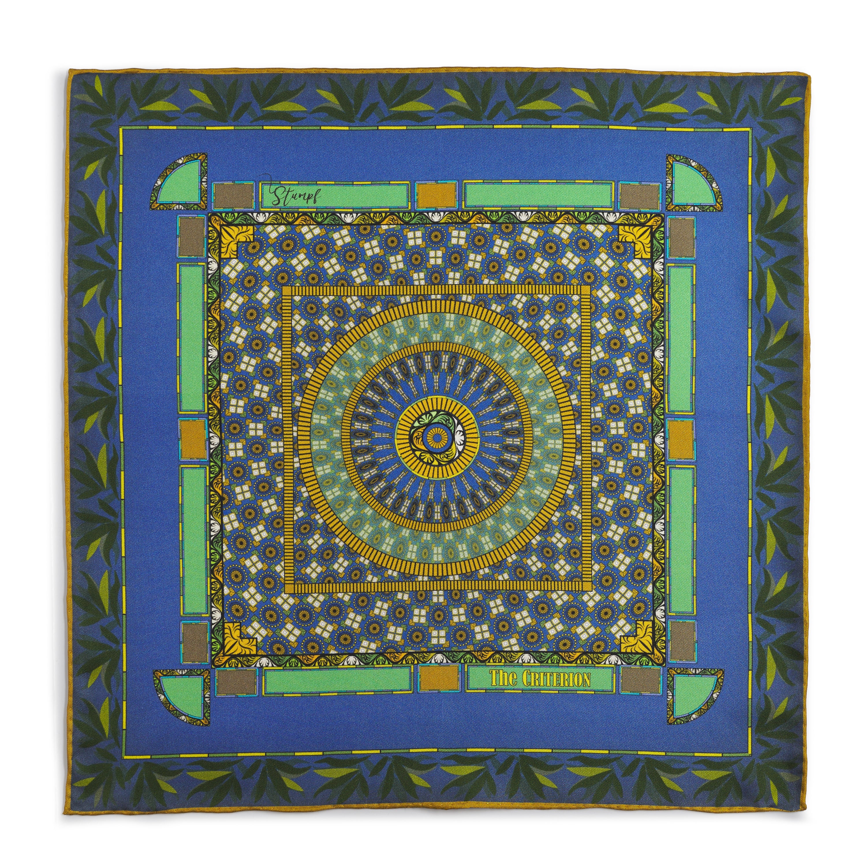 Criterion Bar Geometric Pocket Square