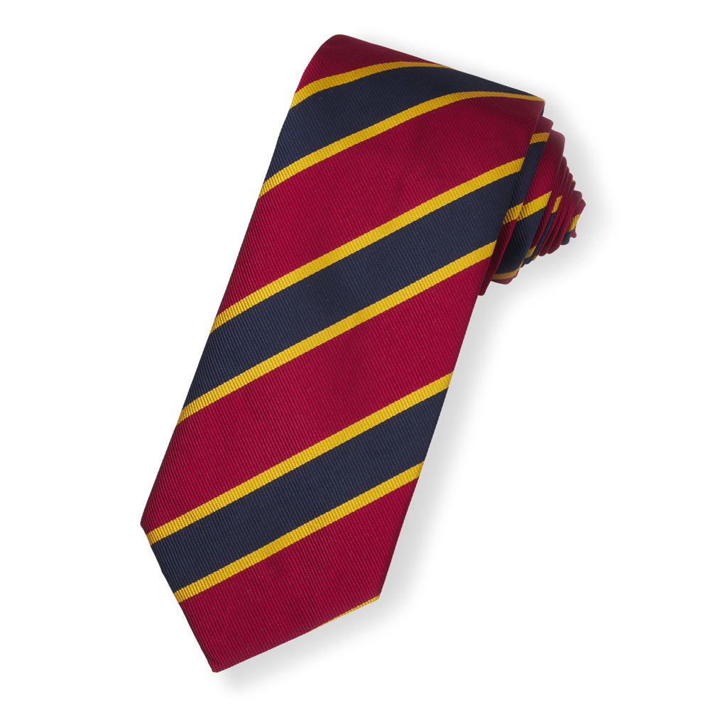 Fife And Forfar Yeomanry Silk Reppe Tie