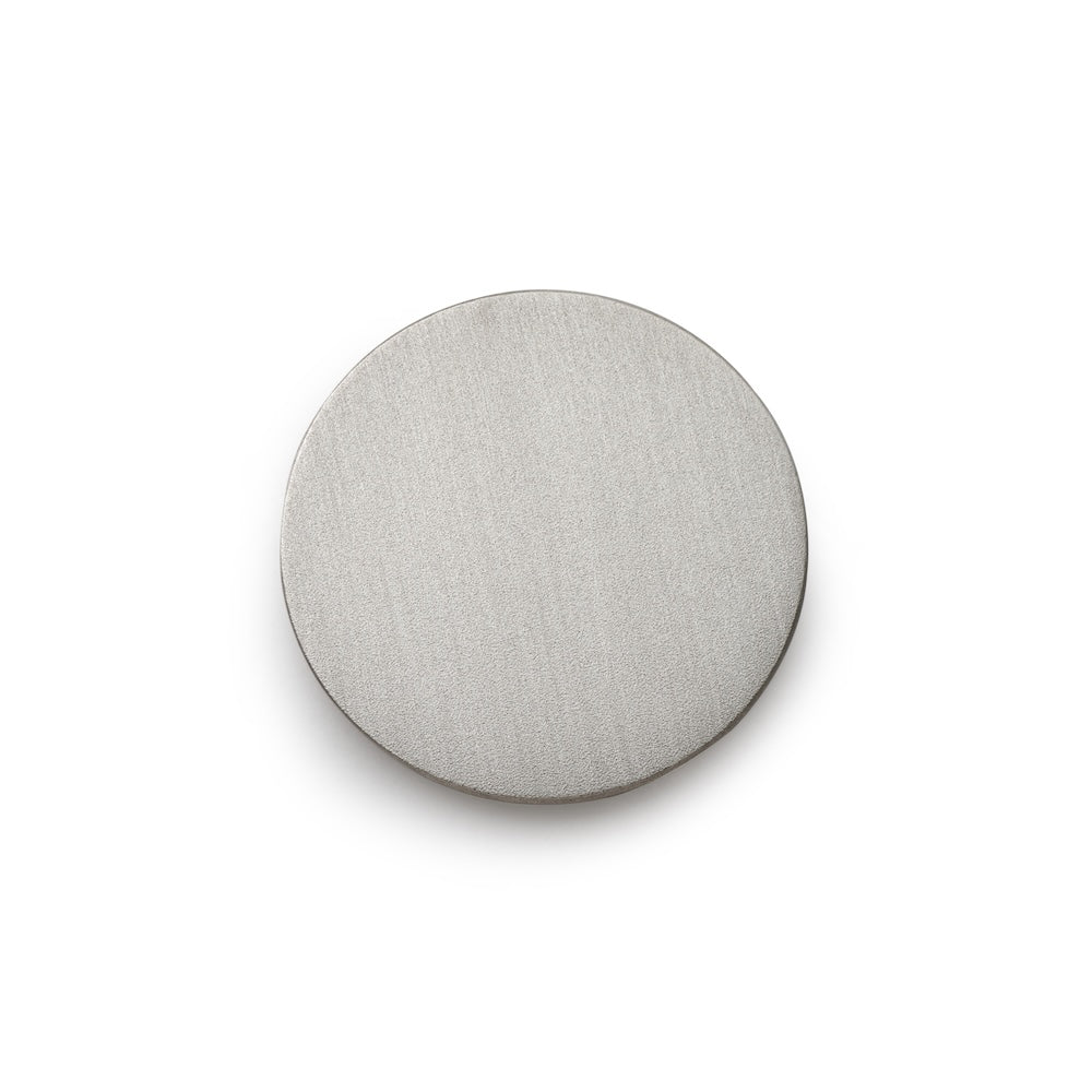 Satin Silver Blazer Button Set