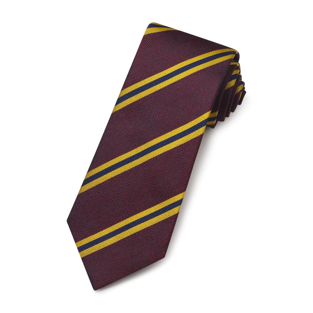 The 'Westbourne' Silk Stripe Tie Neckwear Benson & Clegg 