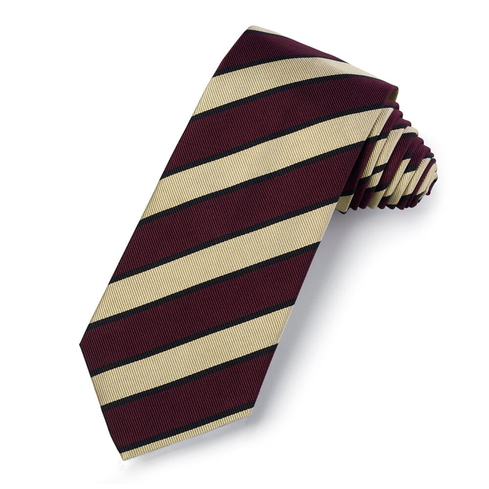 West Indian Regiment Silk Reppe Tie Neckwear Benson & Clegg 