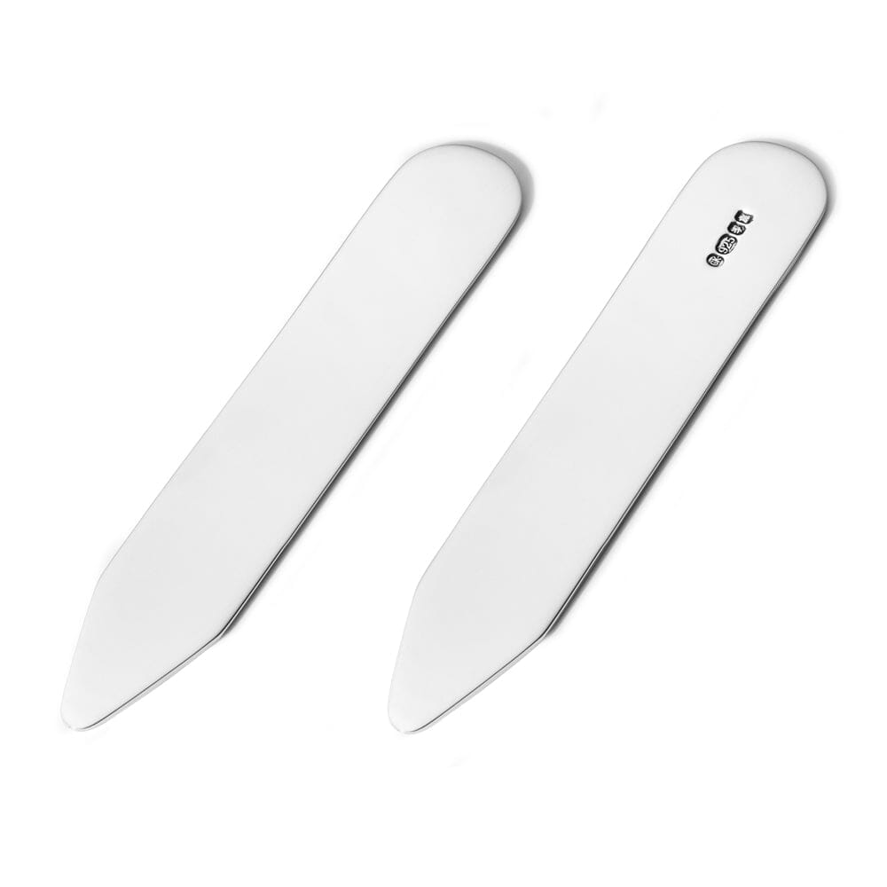 Collar Stiffeners In Sterling Silver Accessories Benson & Clegg 