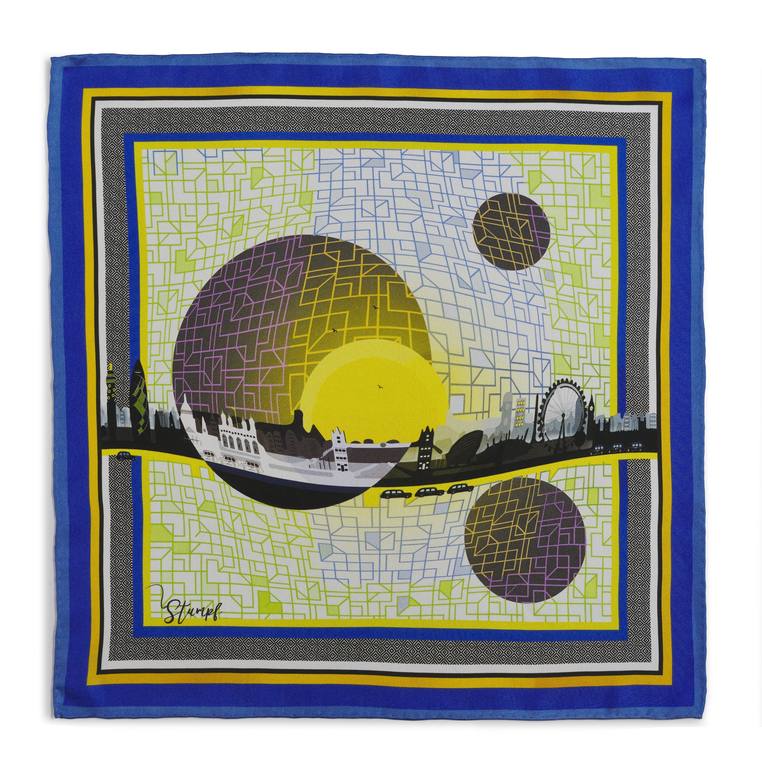 London's Calling Pocket Square