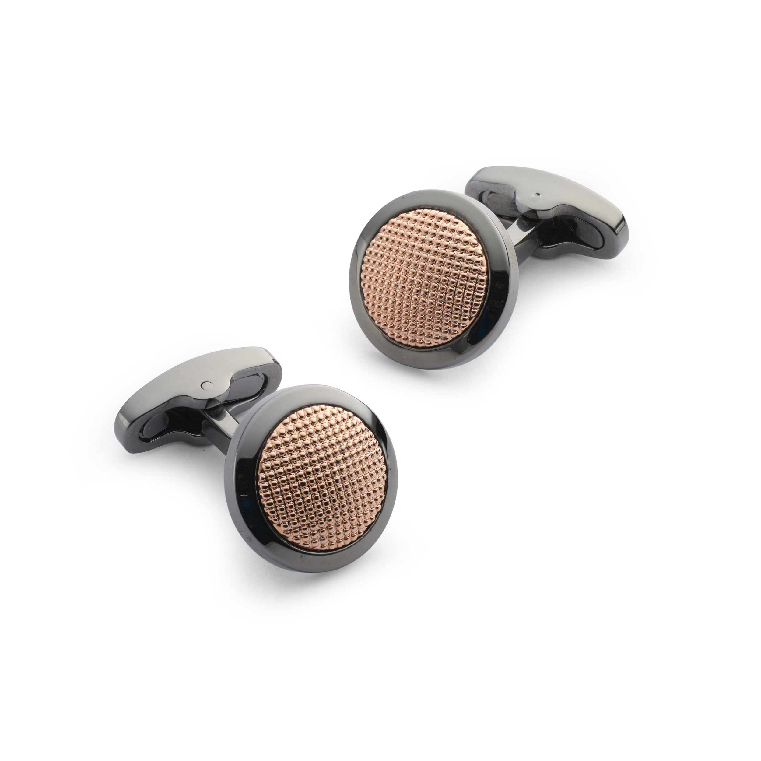 Clous Cufflinks In Rose Gold cufflinks