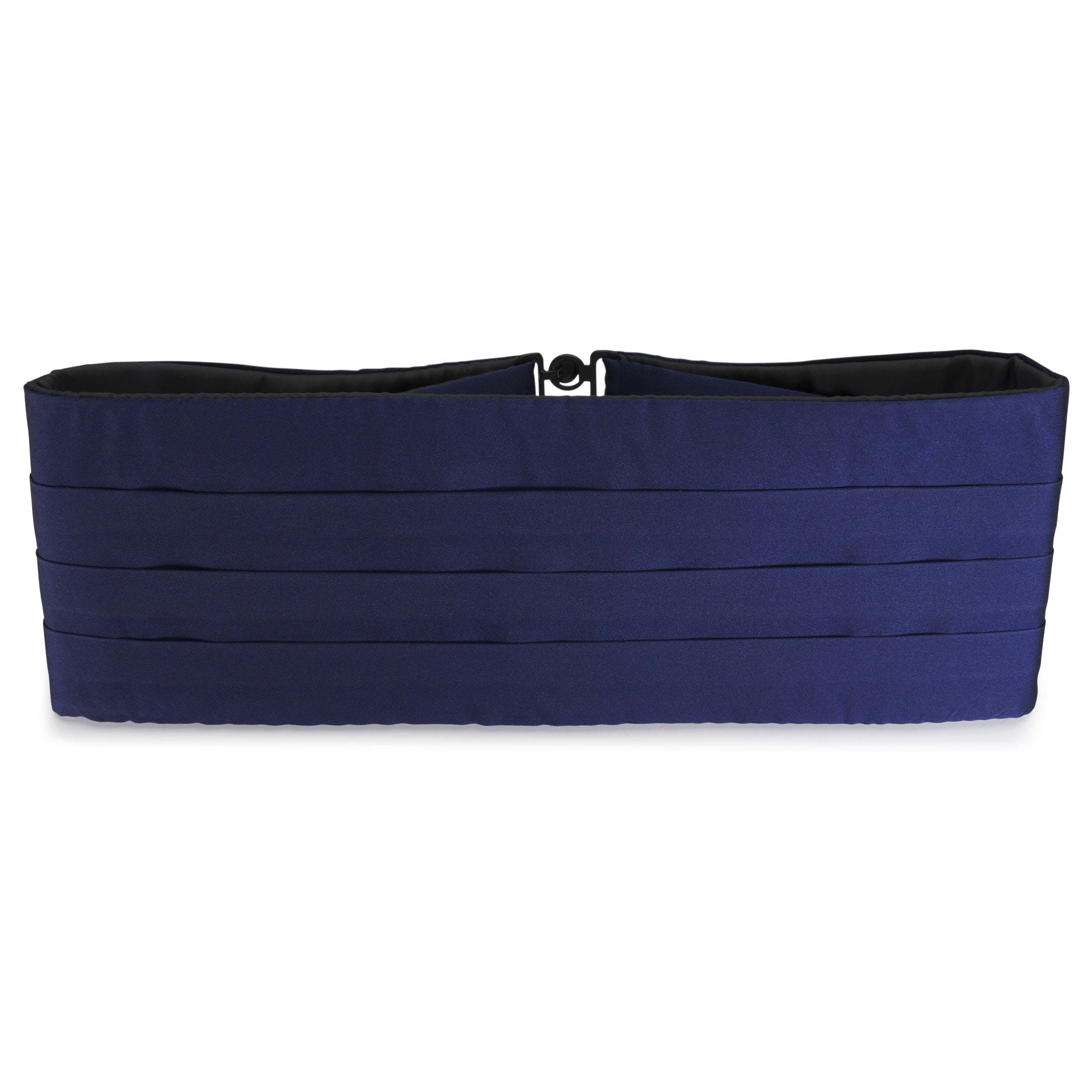 Navy Satin Silk Cummerbund
