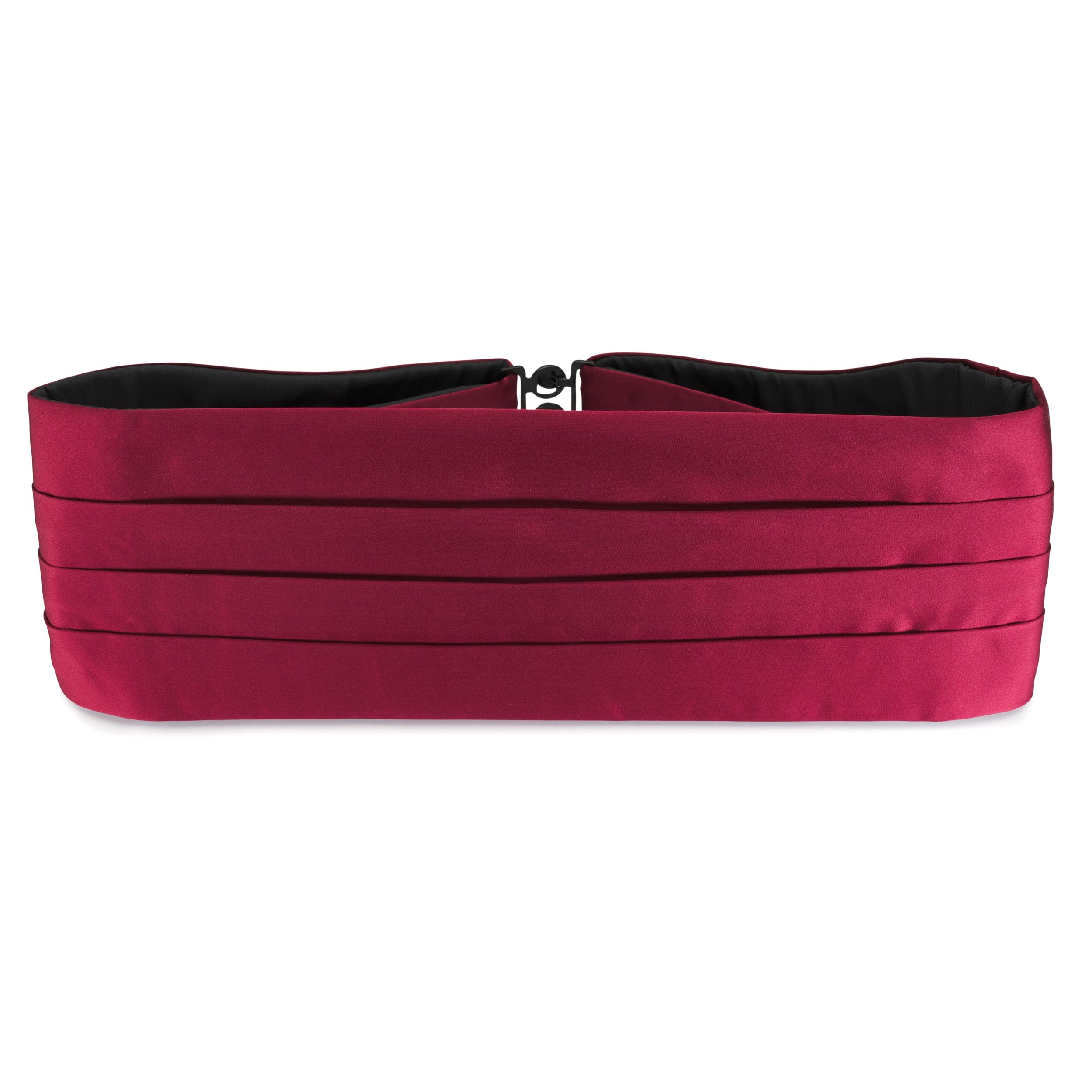 Wine Satin Silk Cummerbund