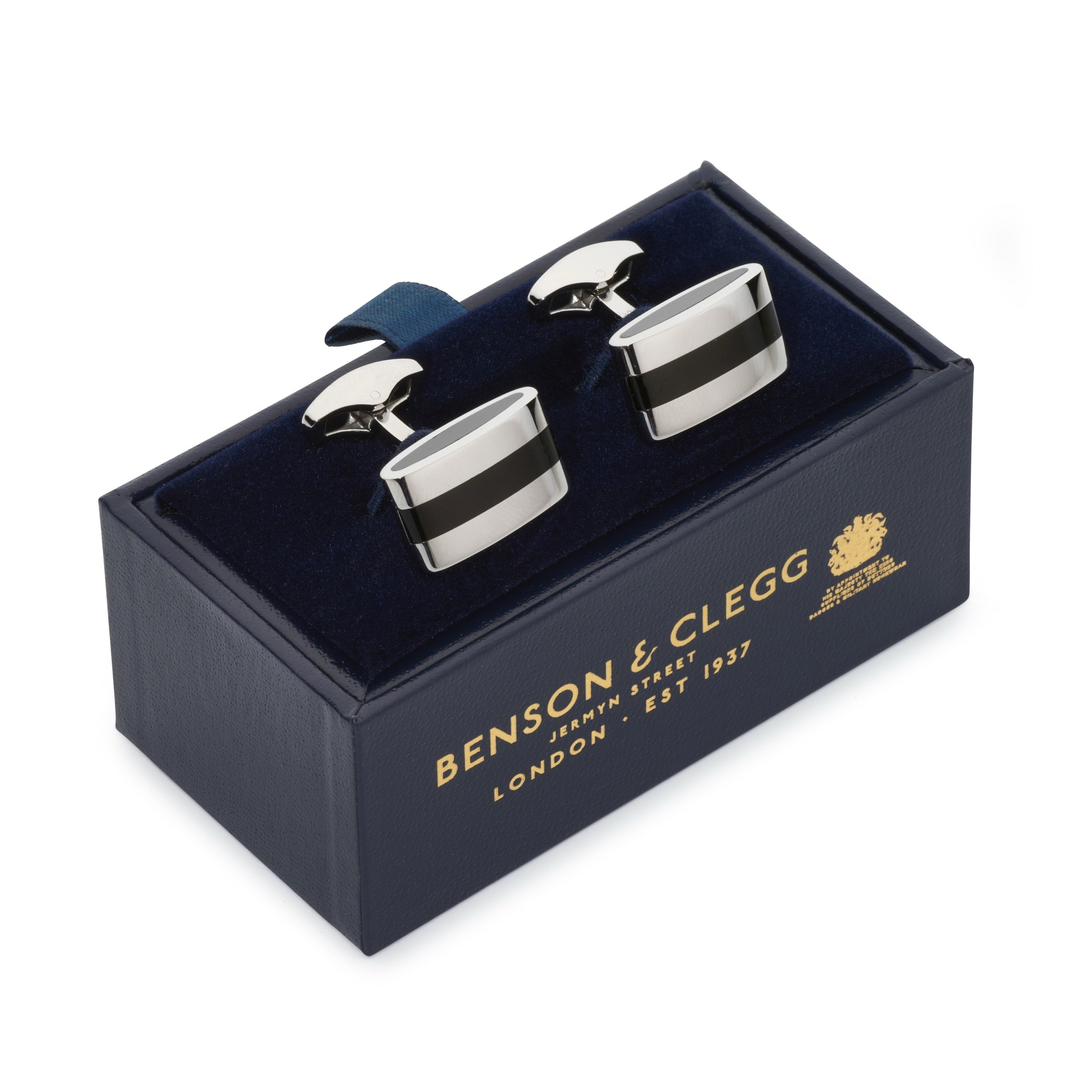 Contemporary Onyx Cufflinks