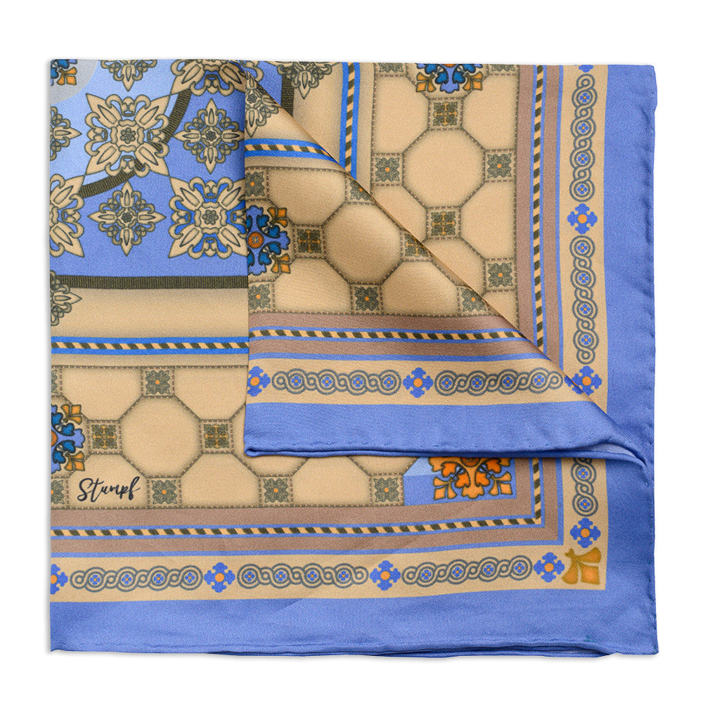 Burlington House Stone Pocket Square