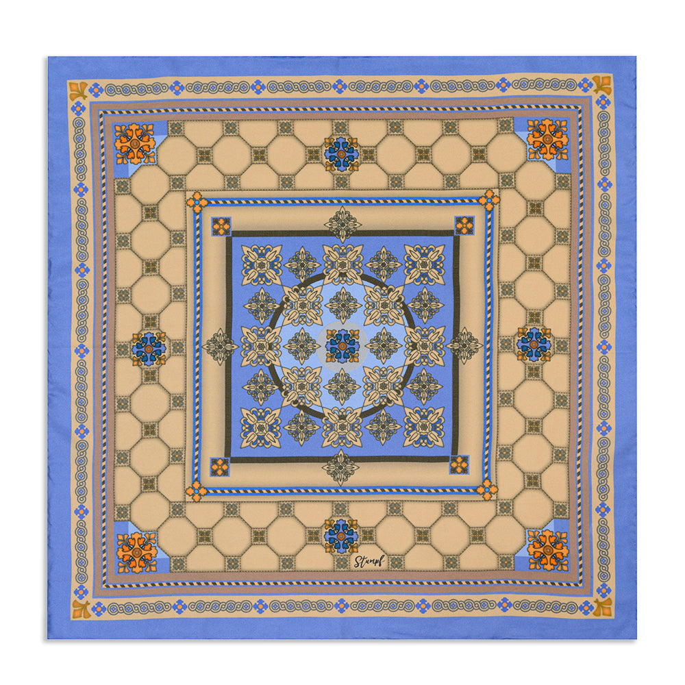 Burlington House Stone Pocket Square