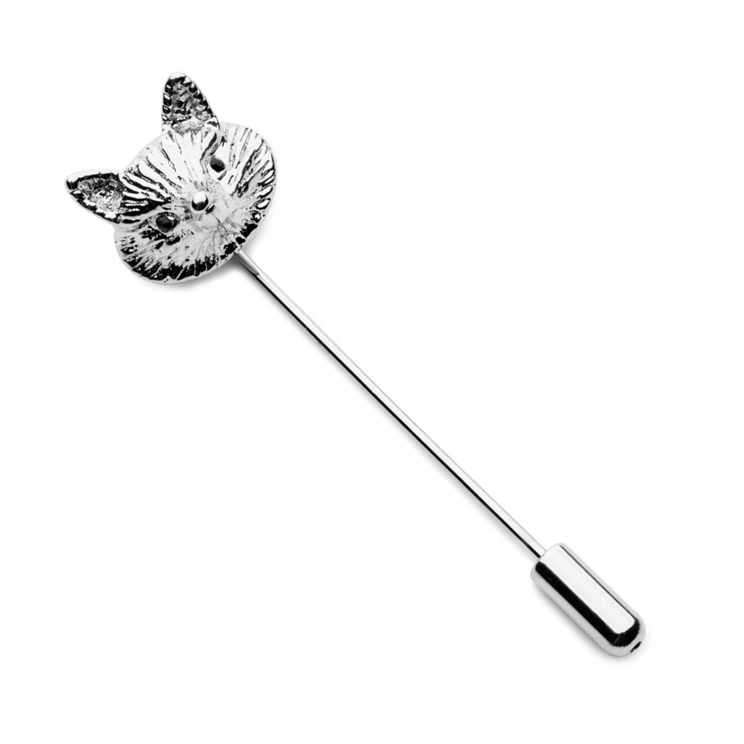 Fox Head Lapel Pin