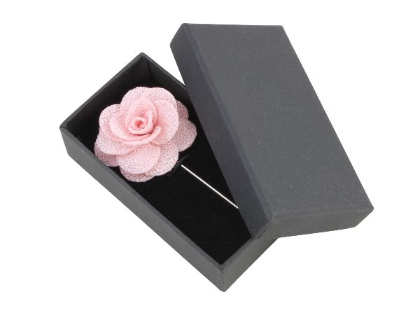 Boutonniere In Pink Silk