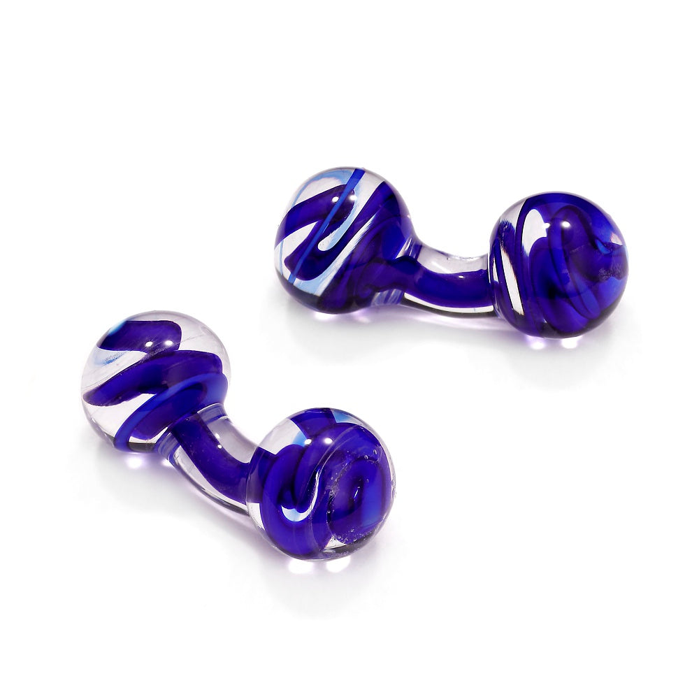 Murano Glass 'Stromboli' Cufflinks