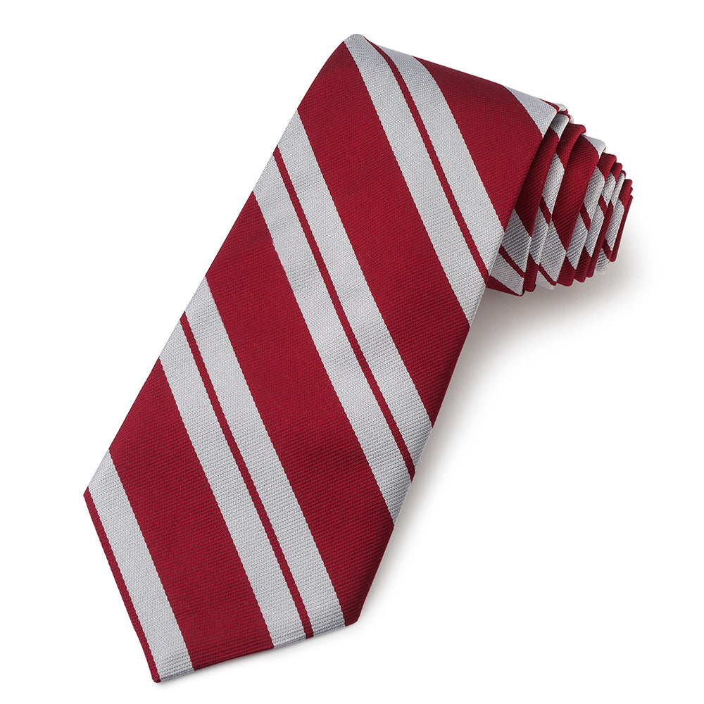 The Queen's Royal Lancers Three-Fold Silk Reppe Tie