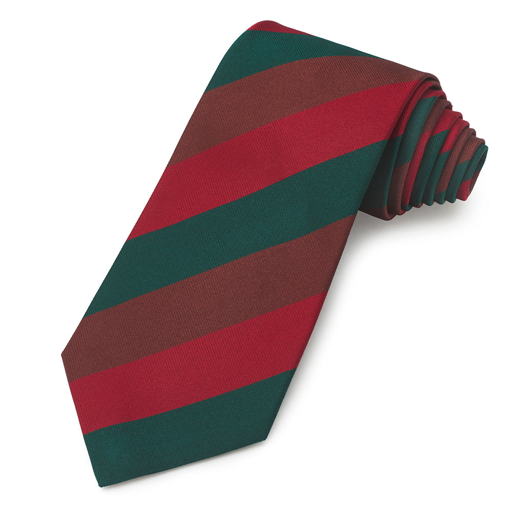 Royal Tank Regiment Three-Fold Silk Reppe Tie