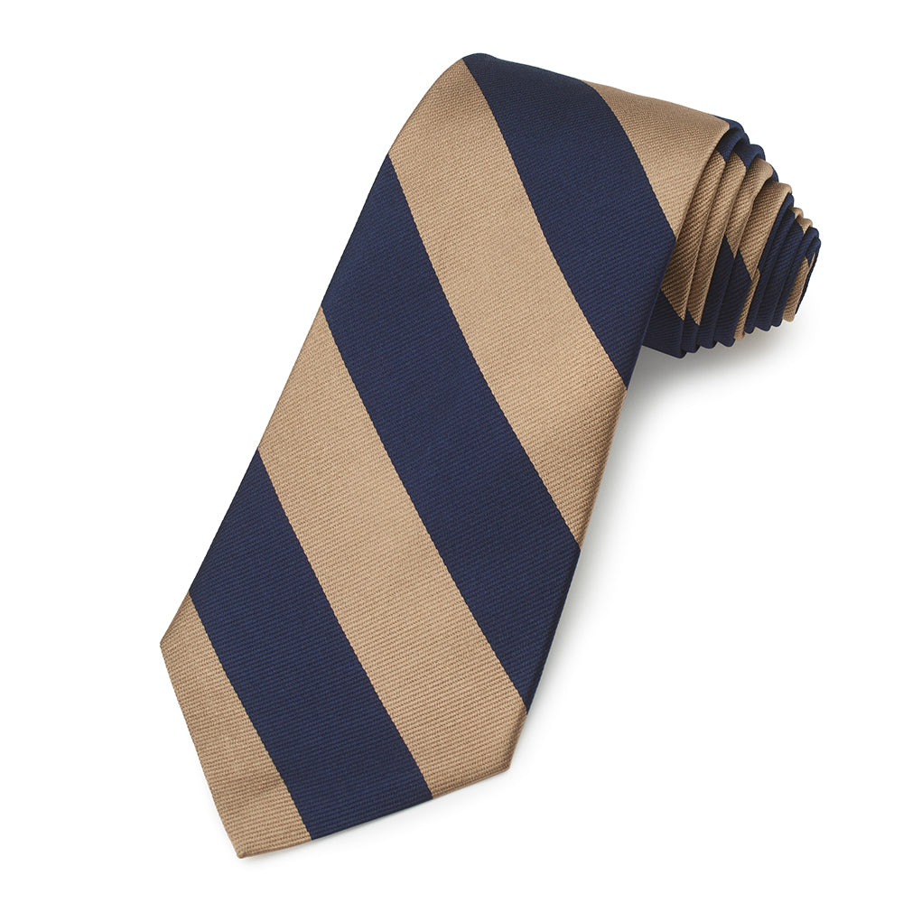 The Buffs (Royal East Kent Regiment) Three-Fold Silk Reppe Tie