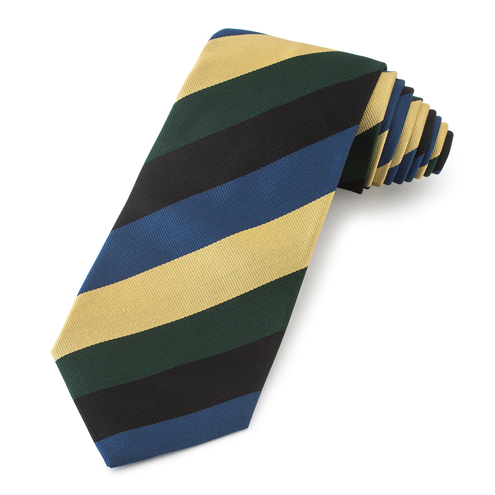Gordon Highlanders Three-Fold Silk Reppe Tie