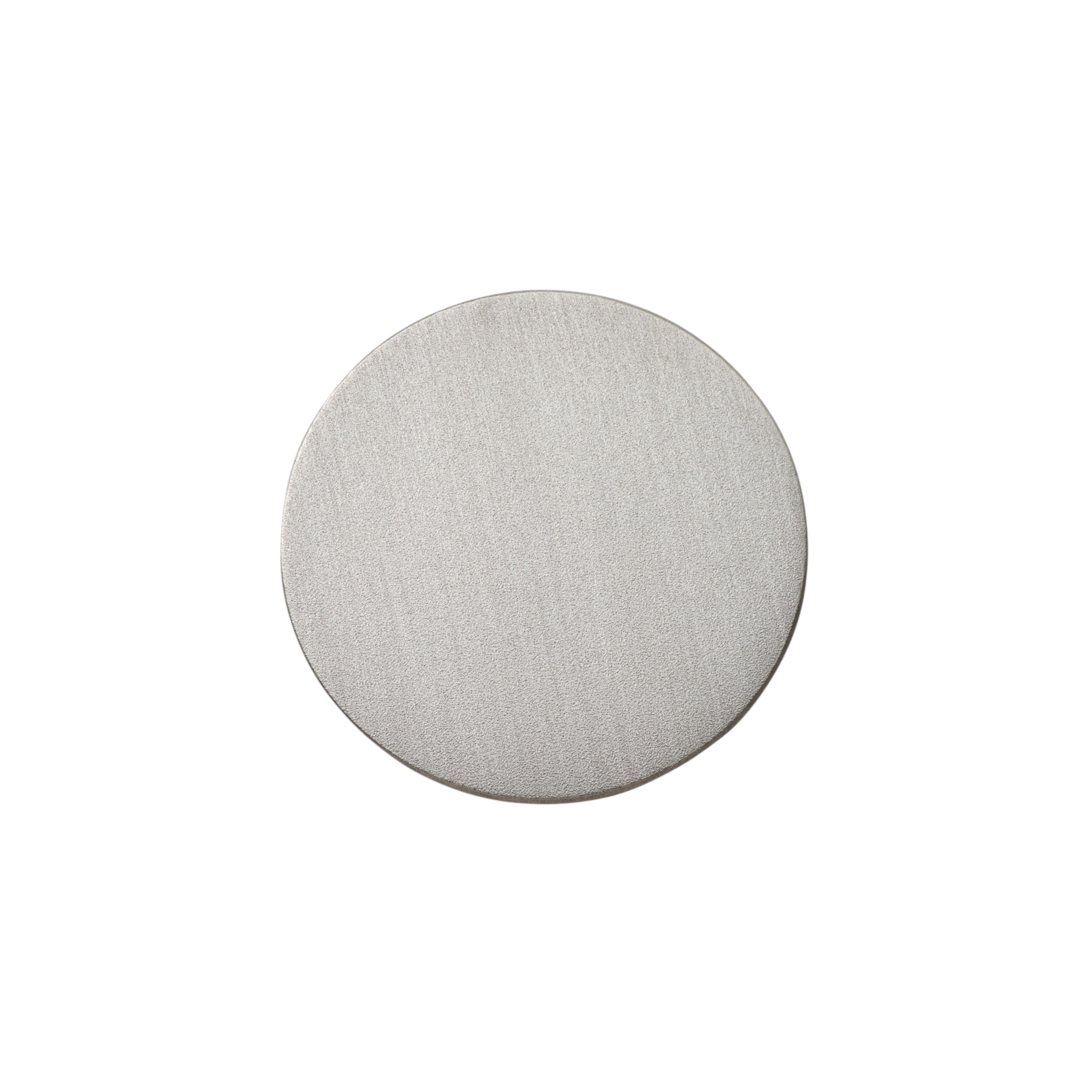 Satin Silver Blazer Button