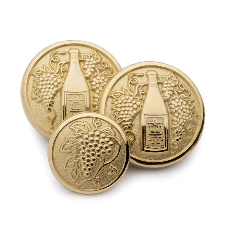 Wine Blazer Button Blazer Buttons Not specified 